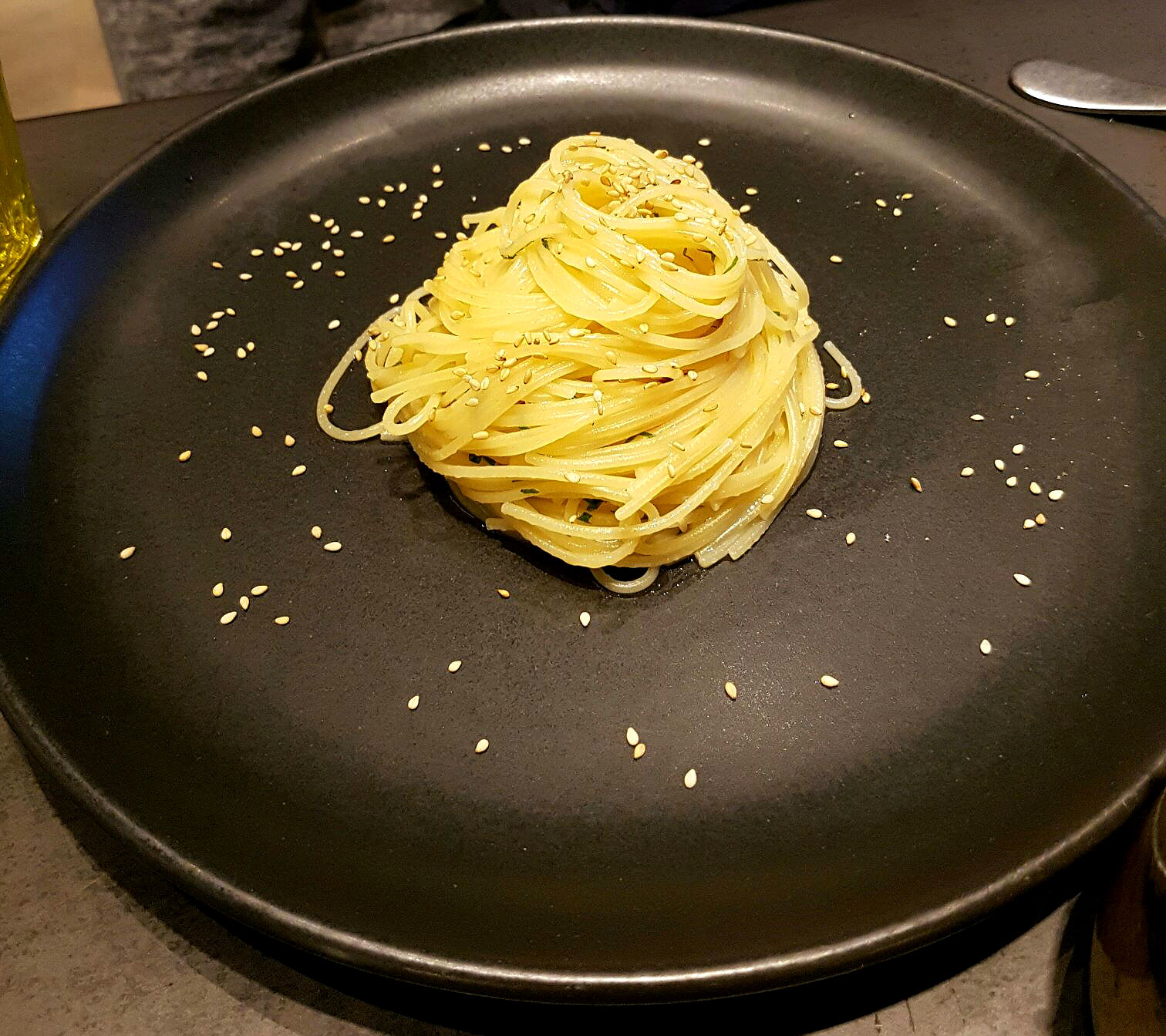 Manitoba Tigella restaurant review - spaghetti