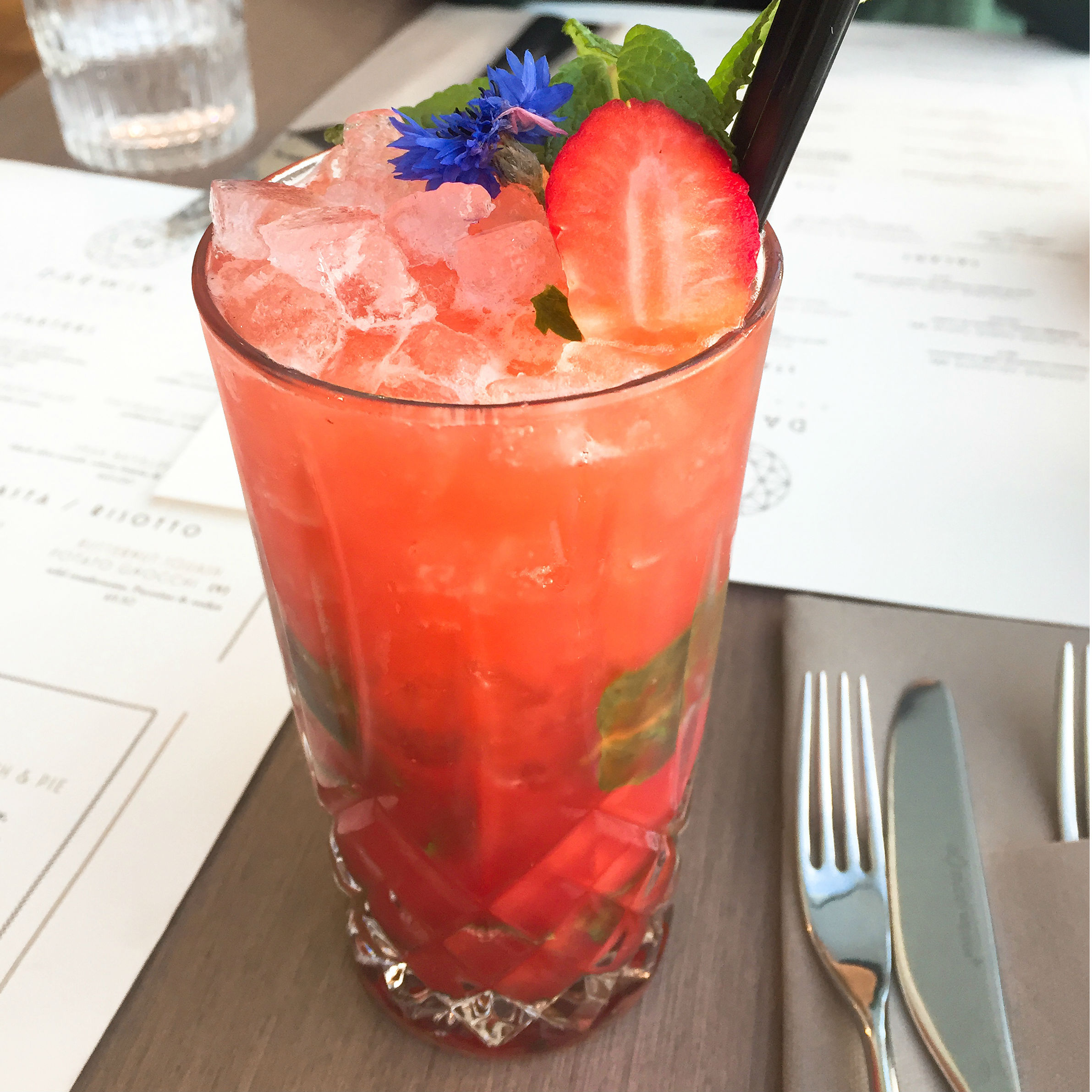 Cocktails at Darwin Brasserie, Sky Garden