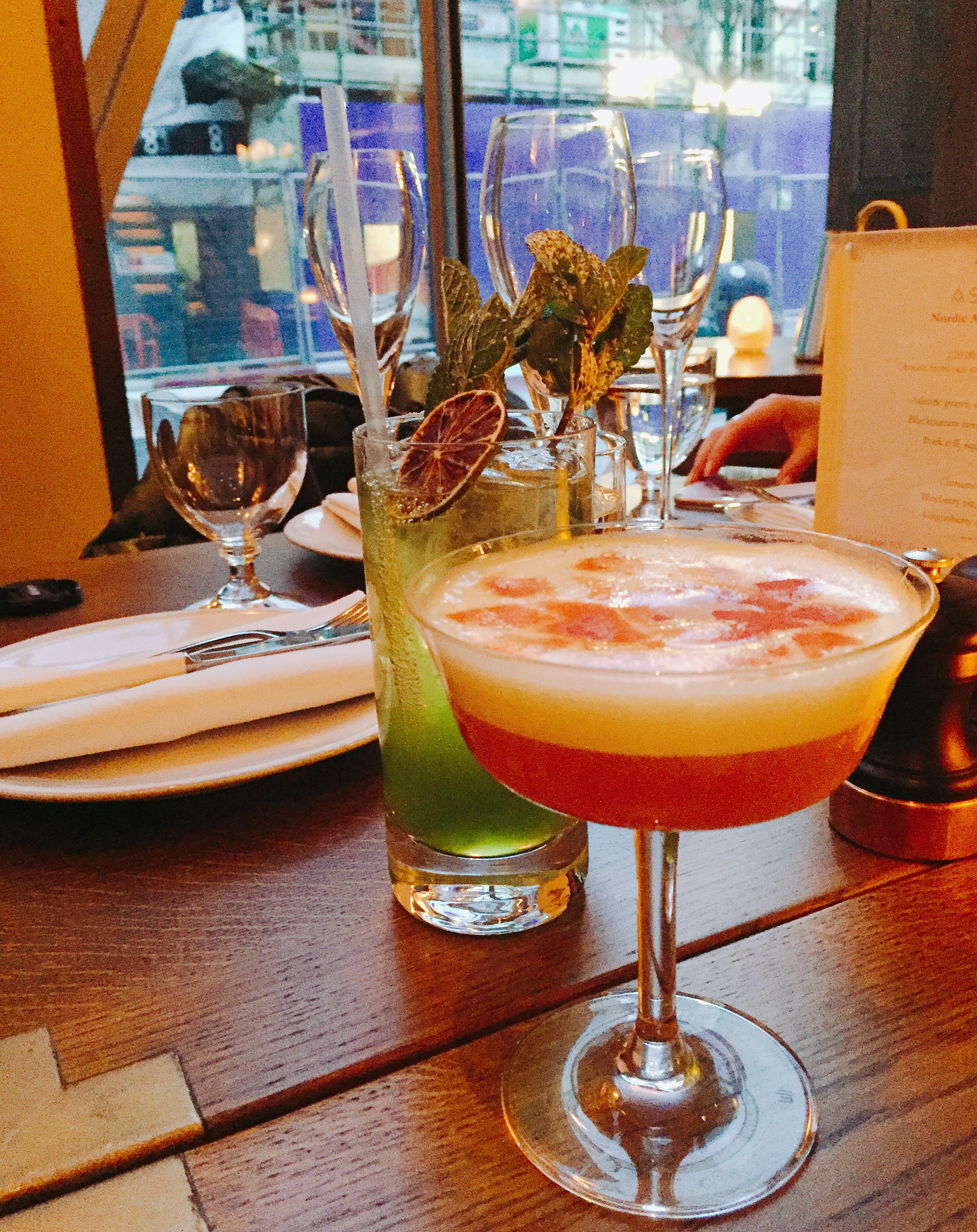 Cocktails Aster Review Restaurant Victoria