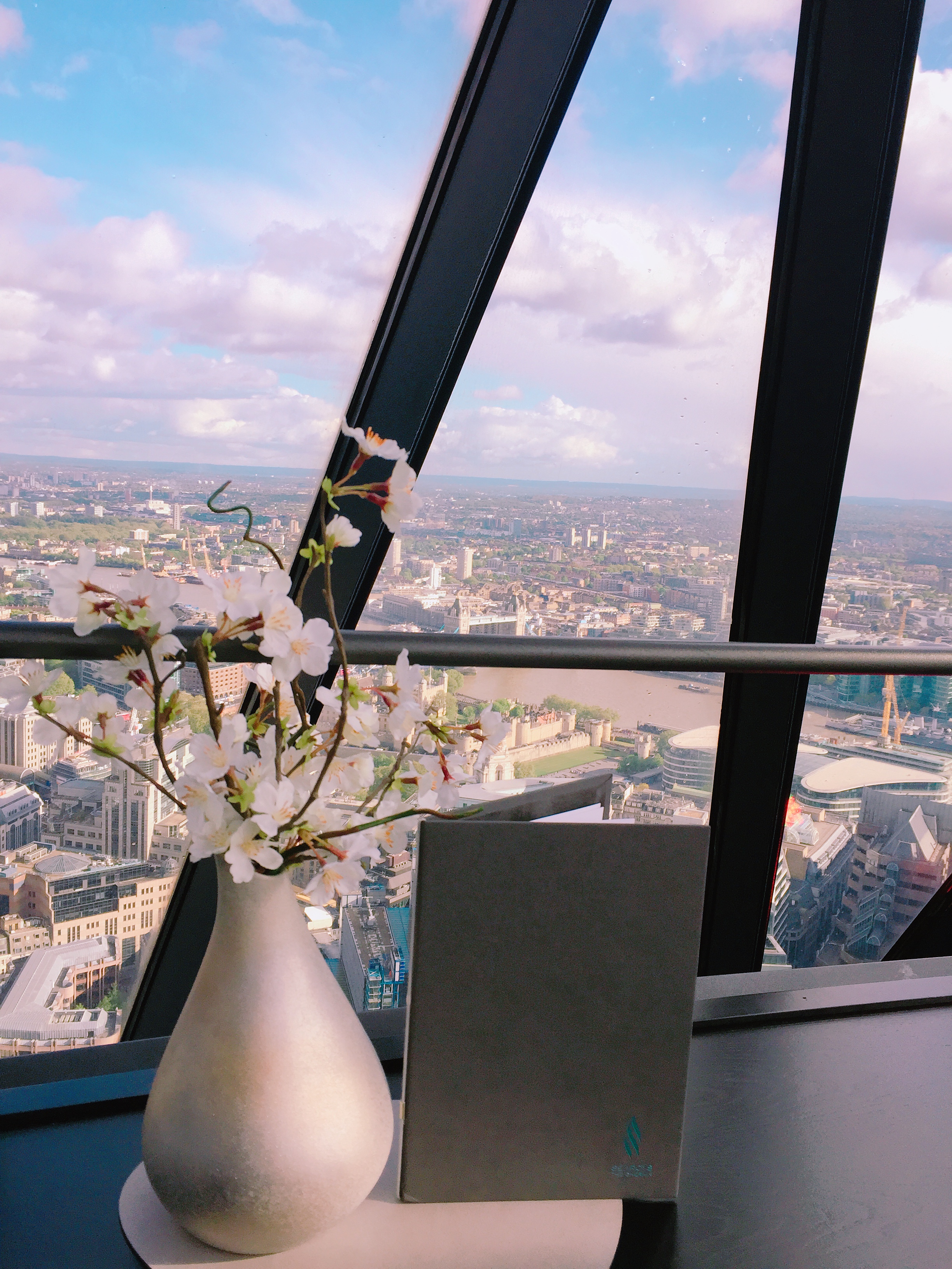 Searcys at the Gherkin review