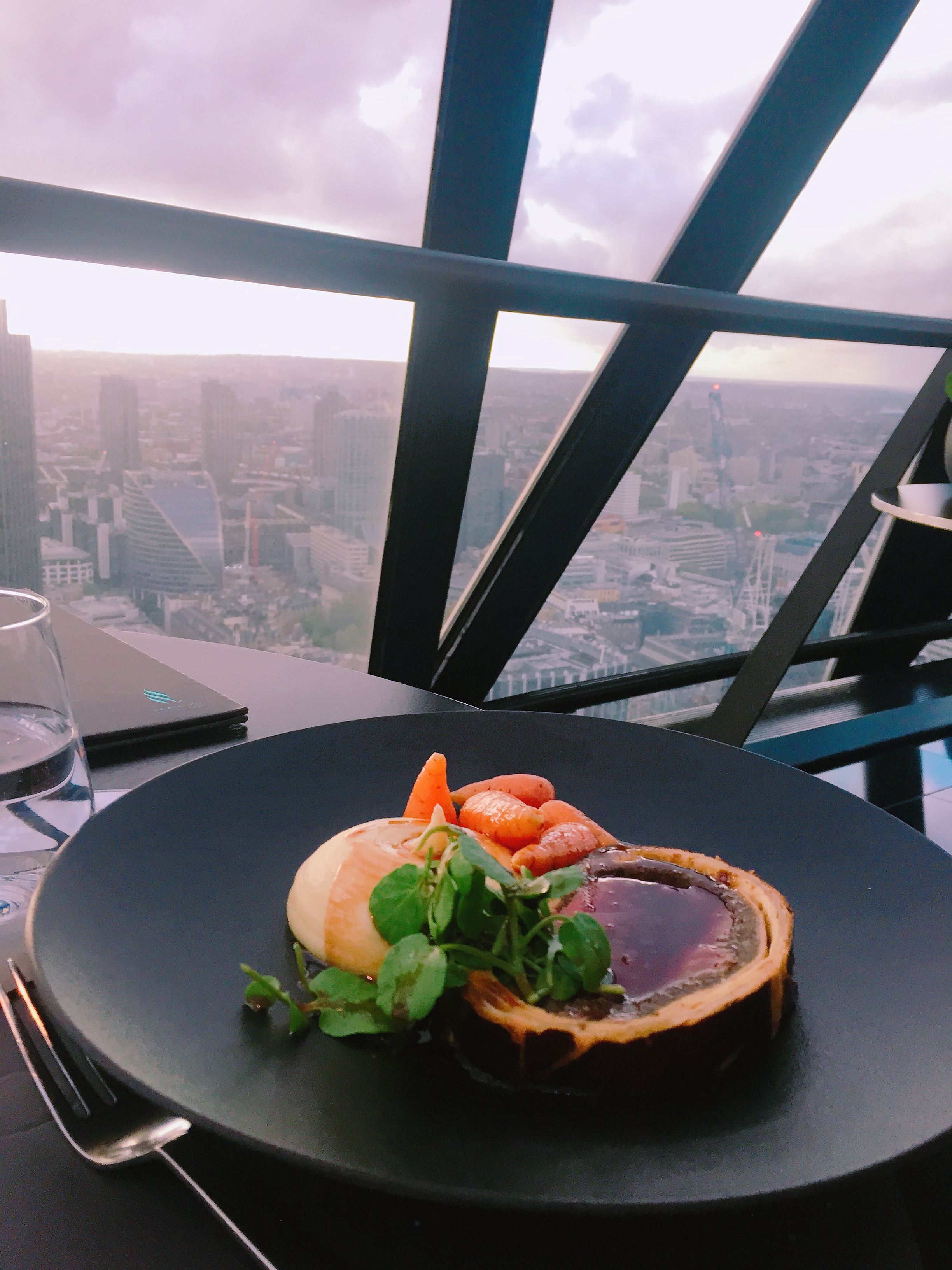 Searcys at the Gherkin dinner review