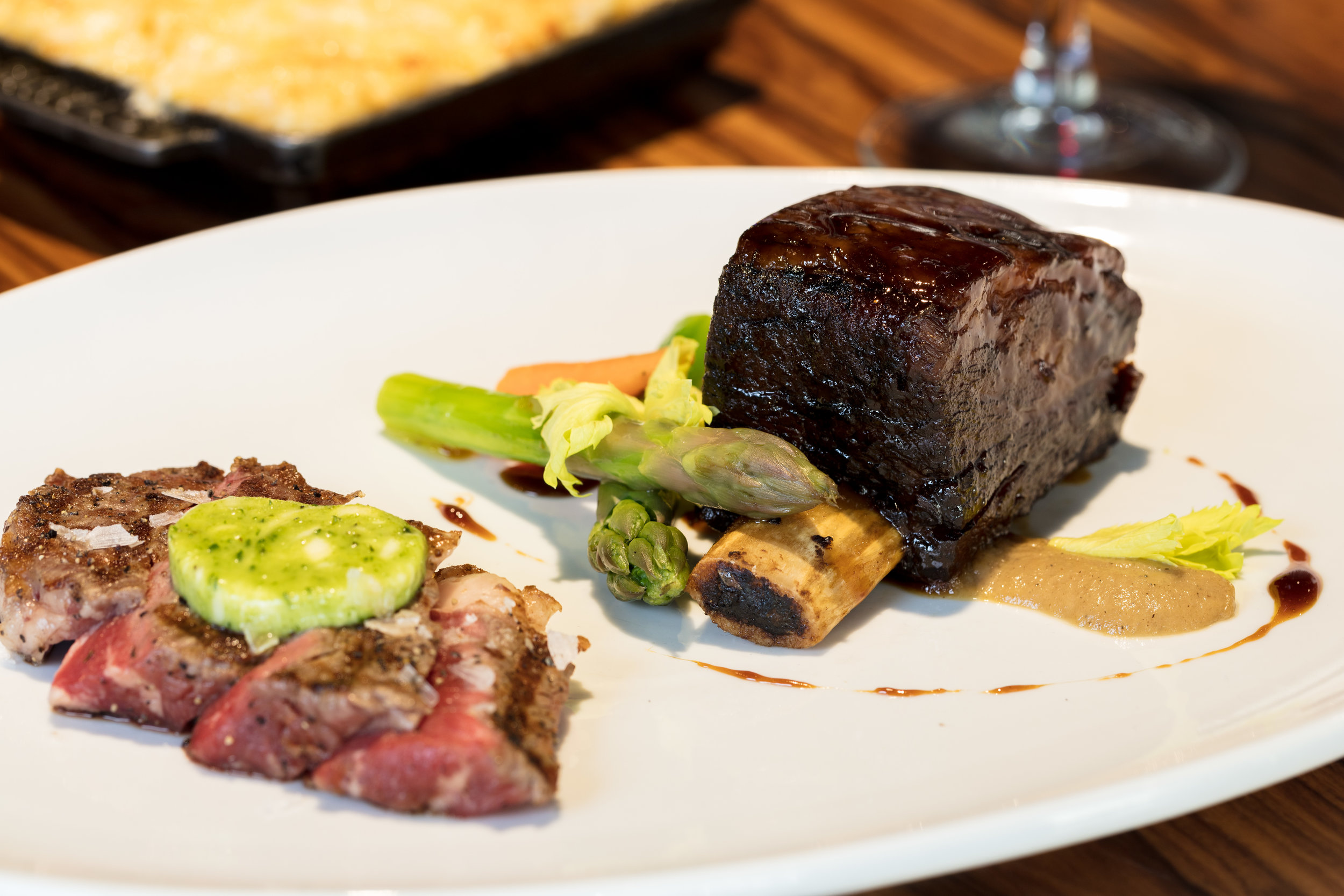 Steak at STK London