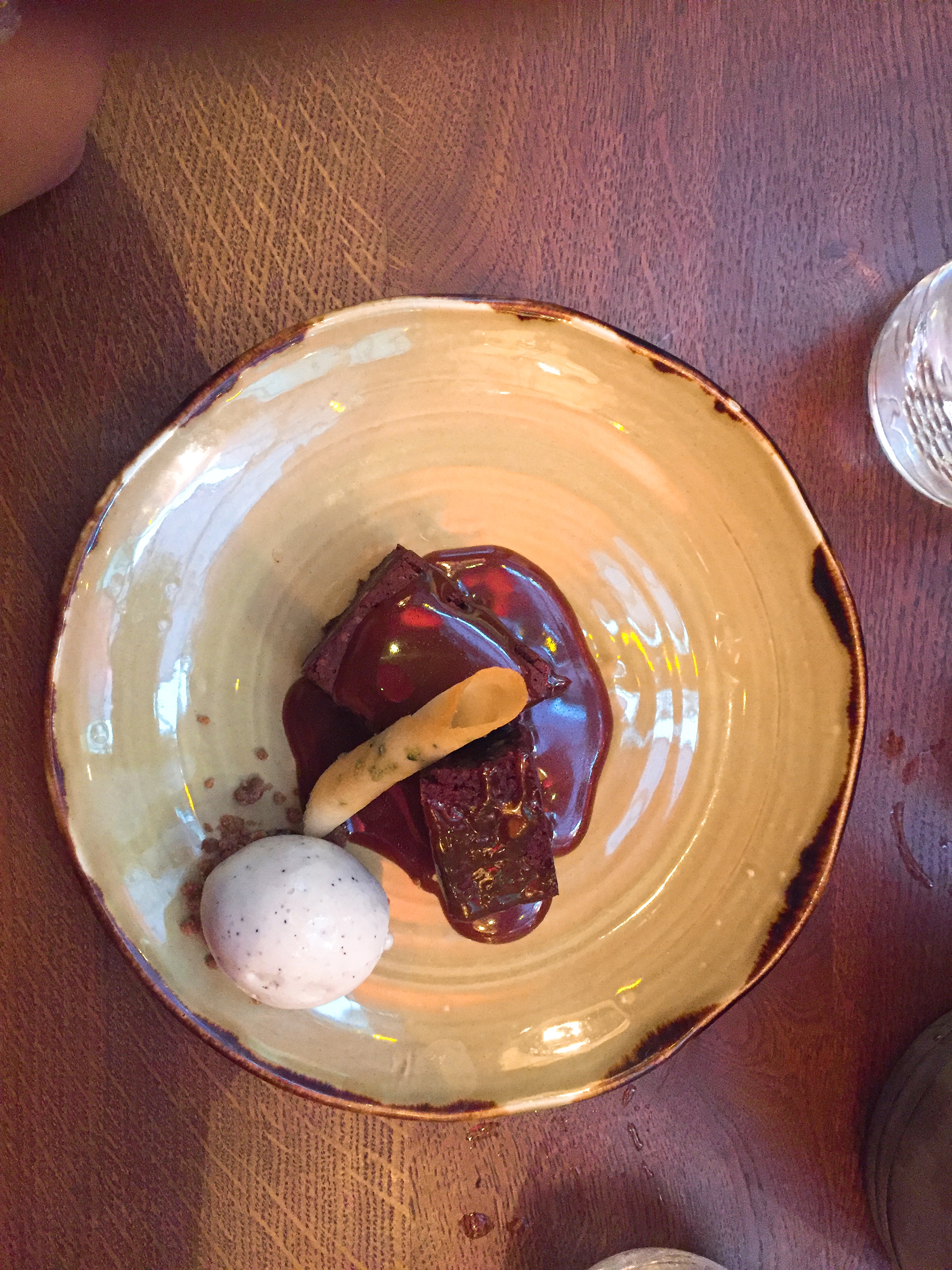 Chocolate dessert - Cinnamon Bazaar restaurant review