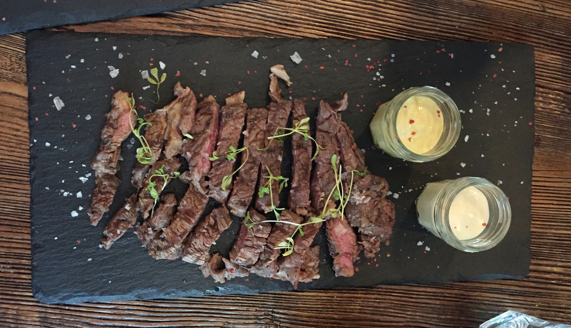 Dinner at B'acino wine bar restaurant