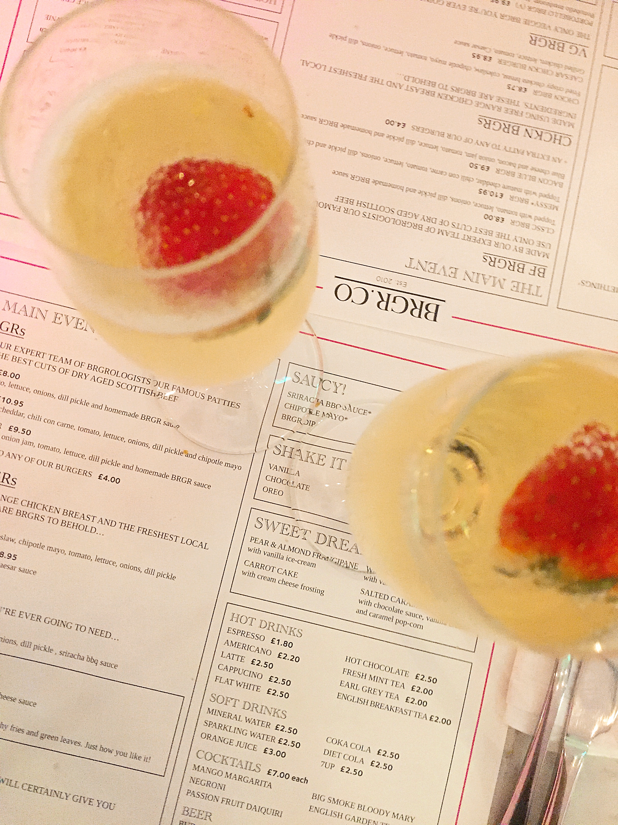 BRGR.CO cocktails