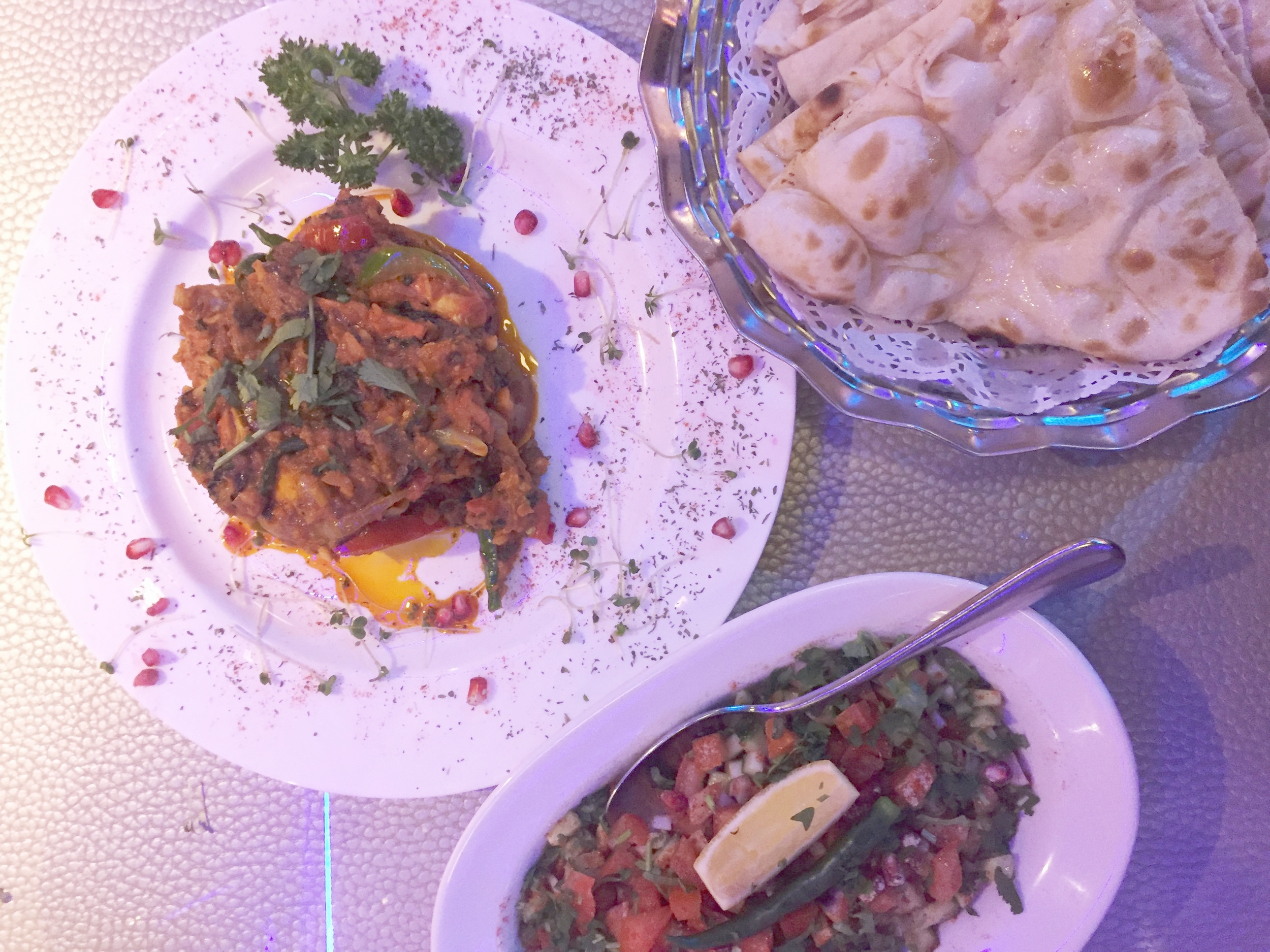 Main course at M18 restaurant review