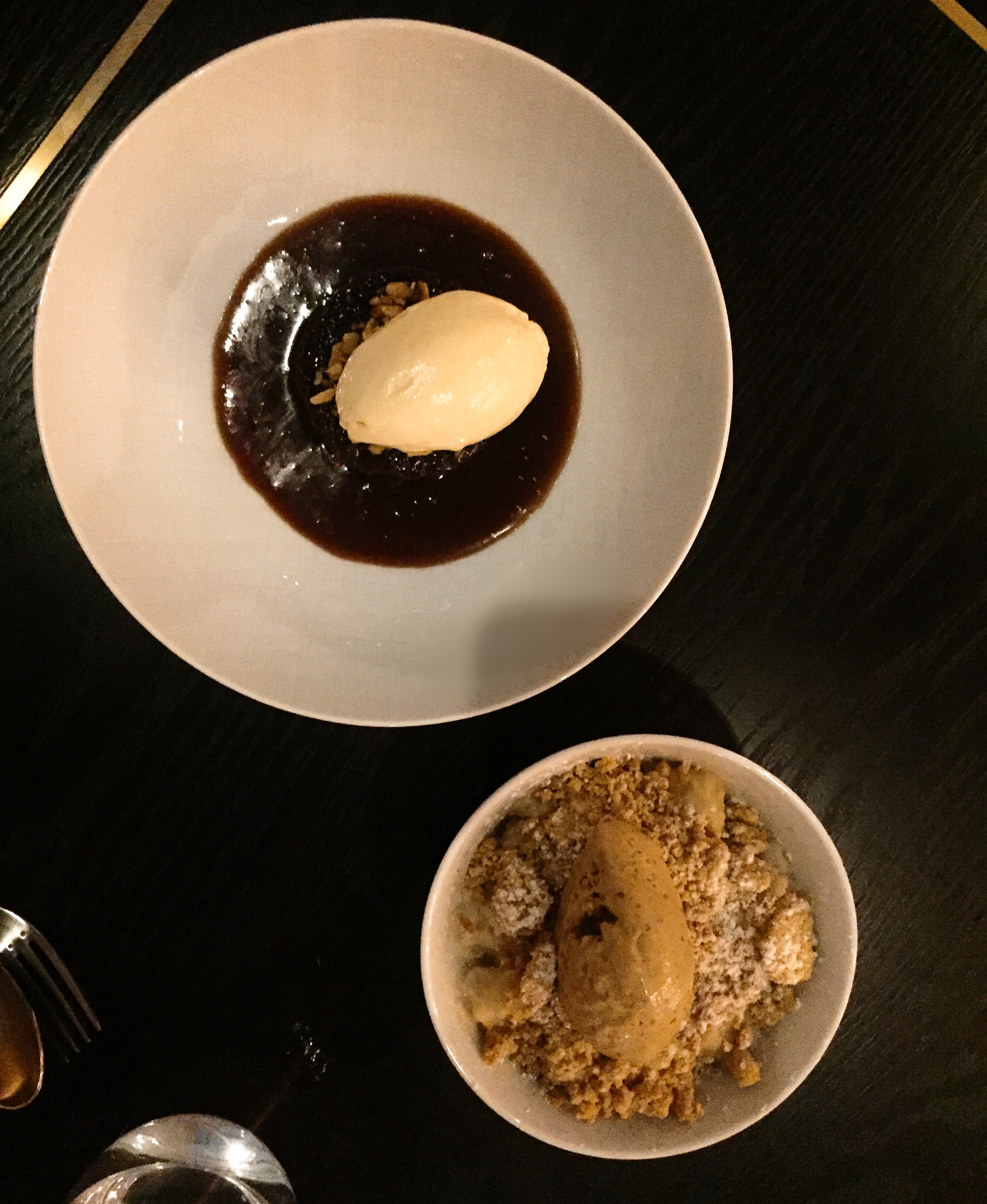 Dessert Trafalgar Dining Rooms restaurant review