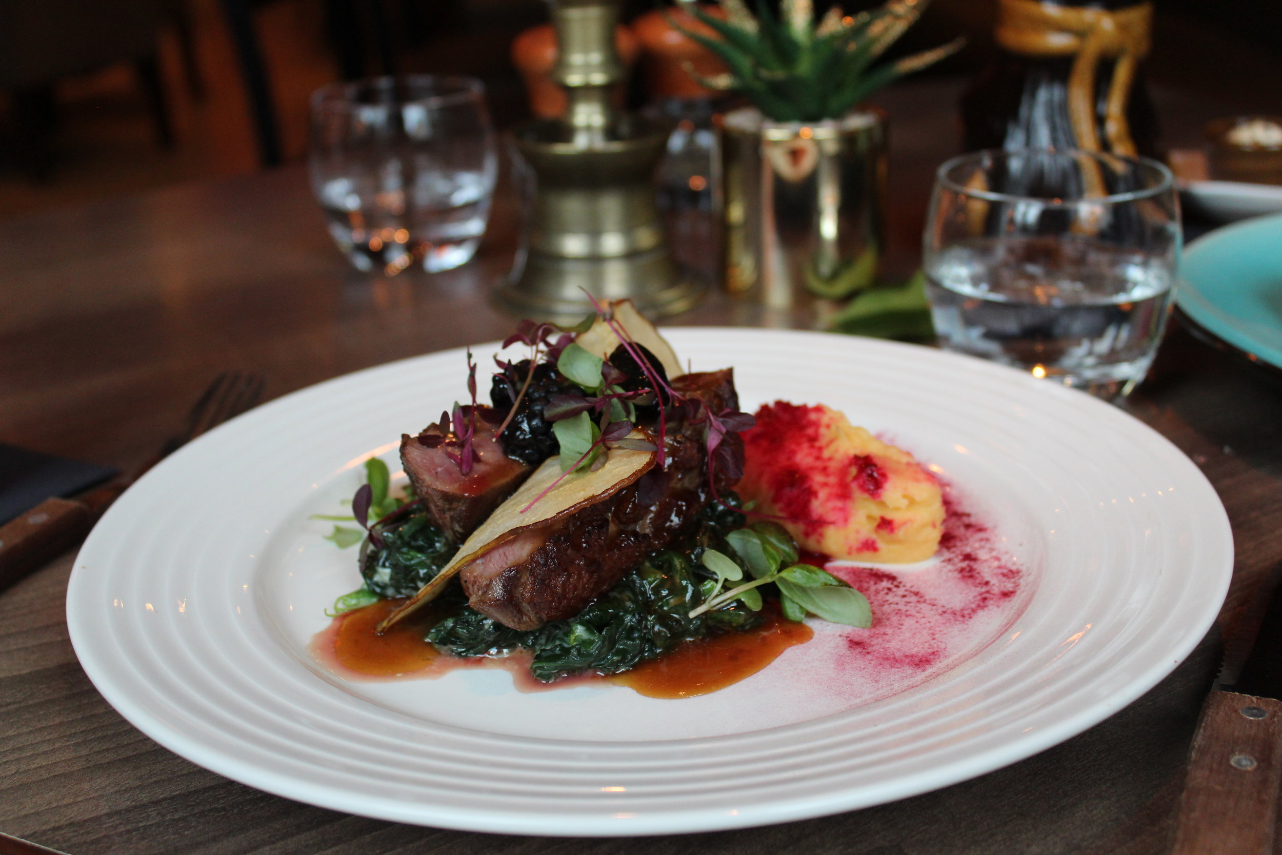 gluten-free dinner at Eaton Square restaurant and bar review