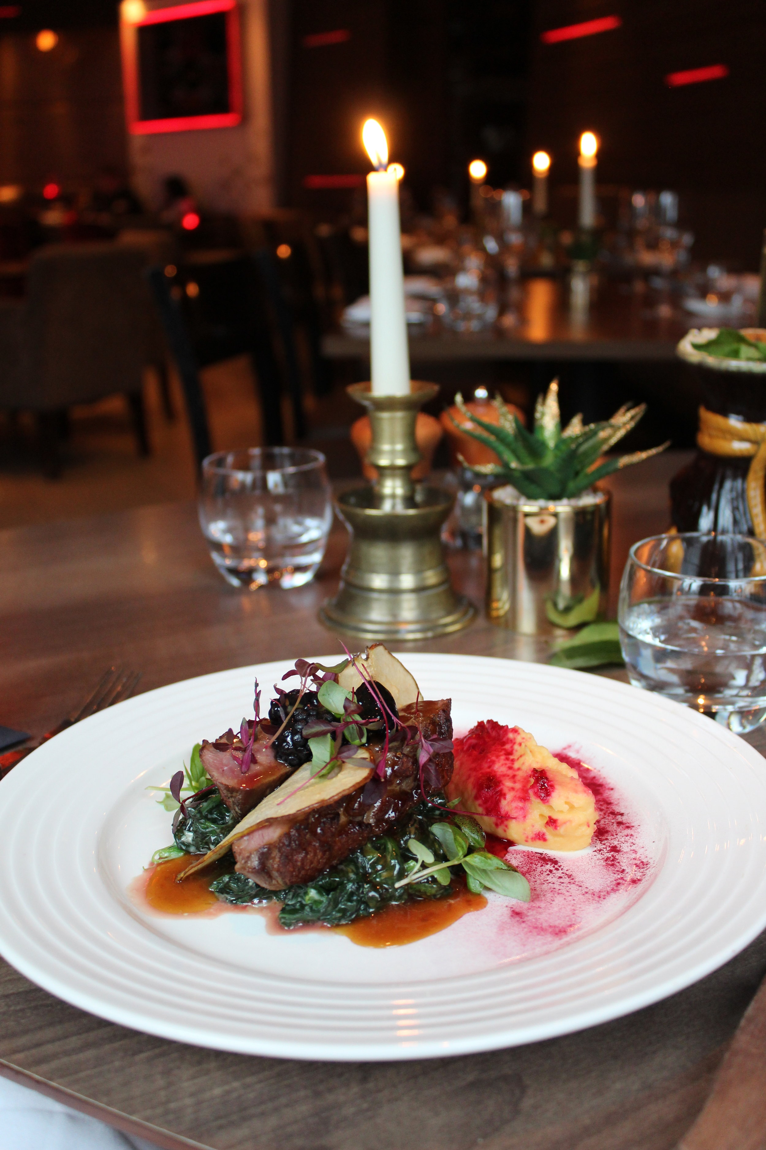 gluten-free dinner at Eaton Square restaurant and bar review