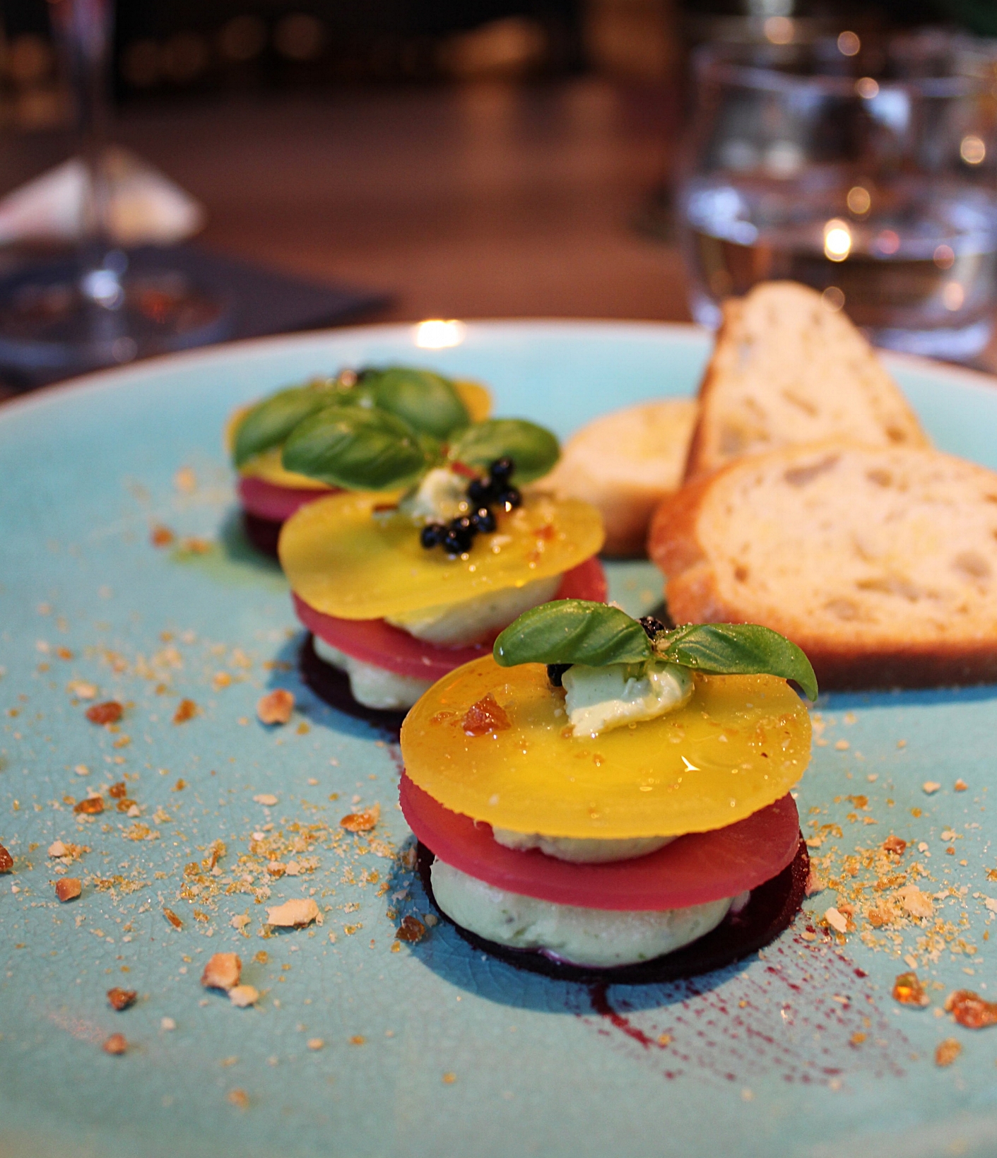 Starters at Eaton Square restaurant and bar review
