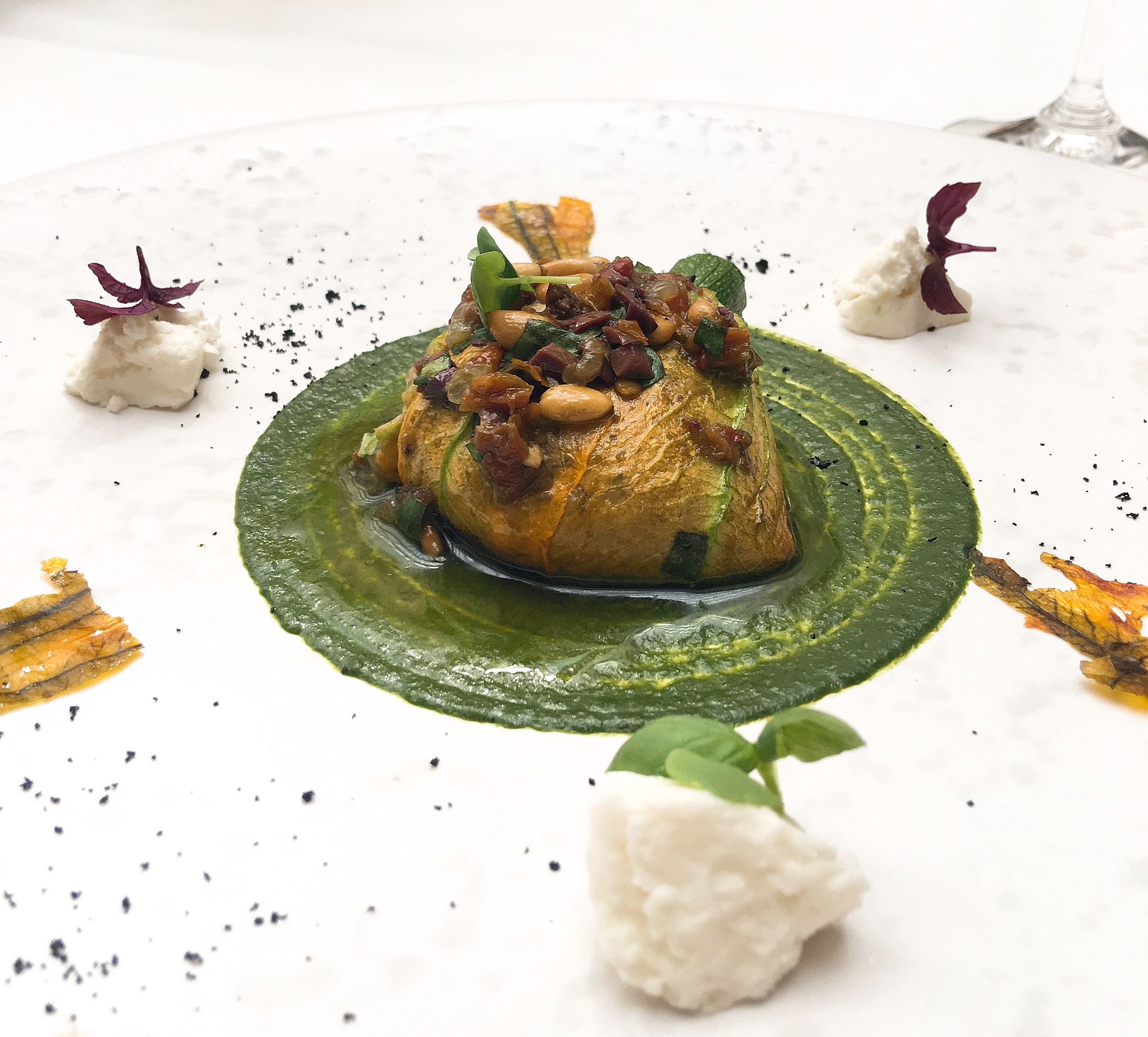 Starters at Celeste at the lanesborough hotel london