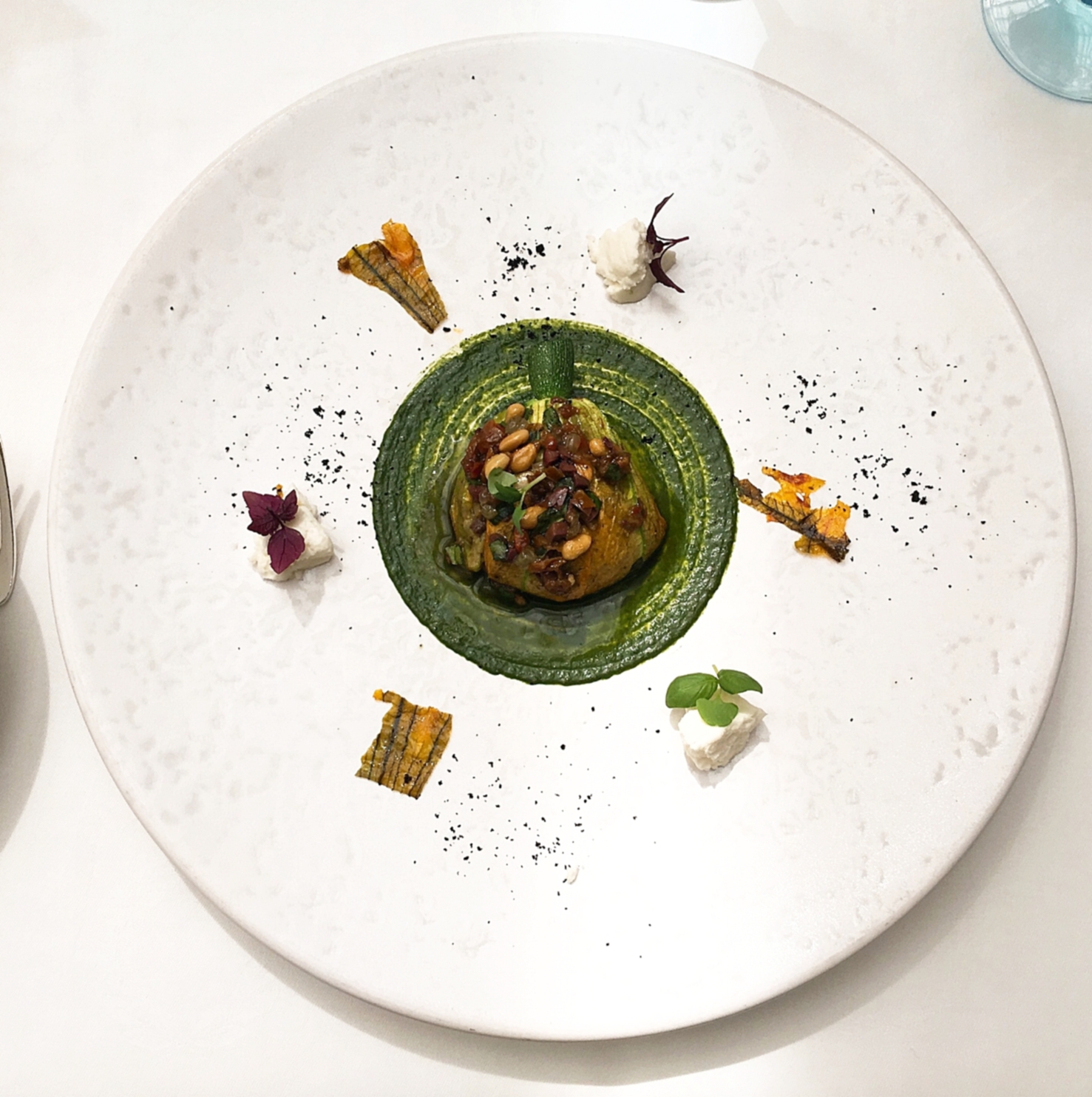 Starters at Celeste at the lanesborough hotel london