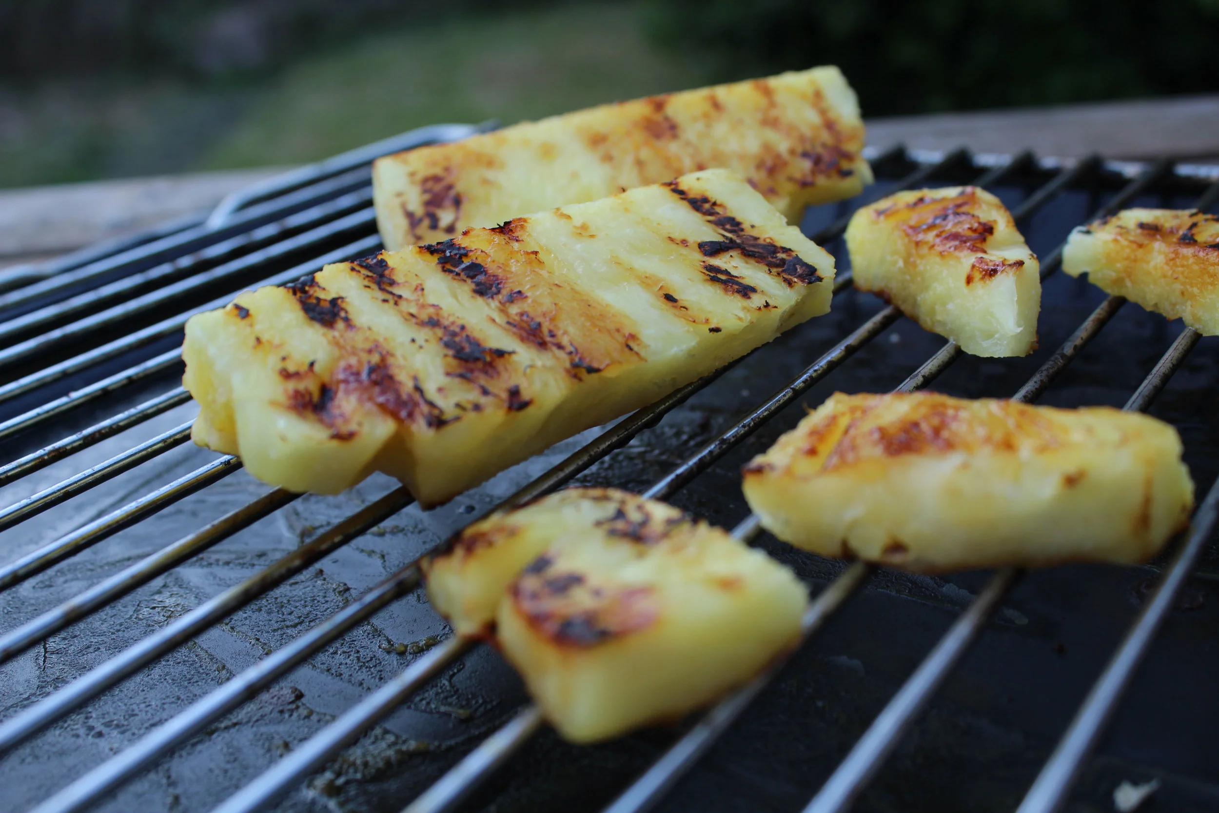 Grilled Barbecue Chicken Pineapple Tacos recipe