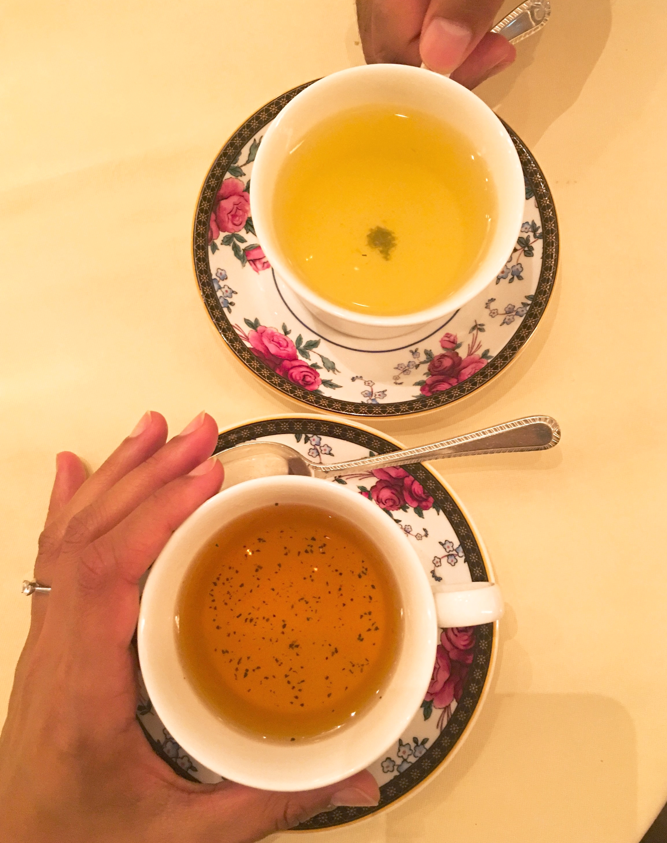 Afternoon tea with friends