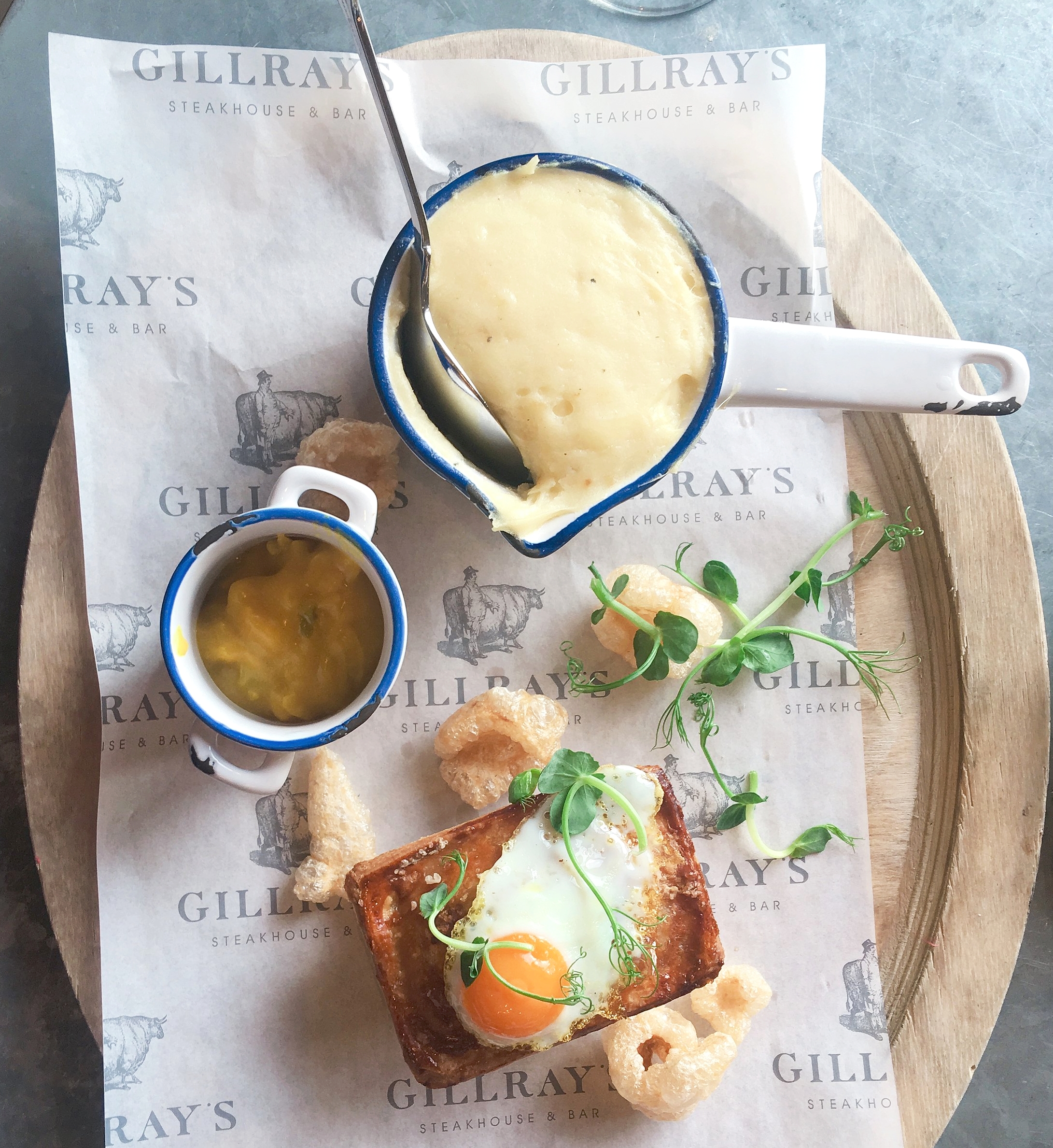 Set menu at Gillray's restaurant review London Southbank