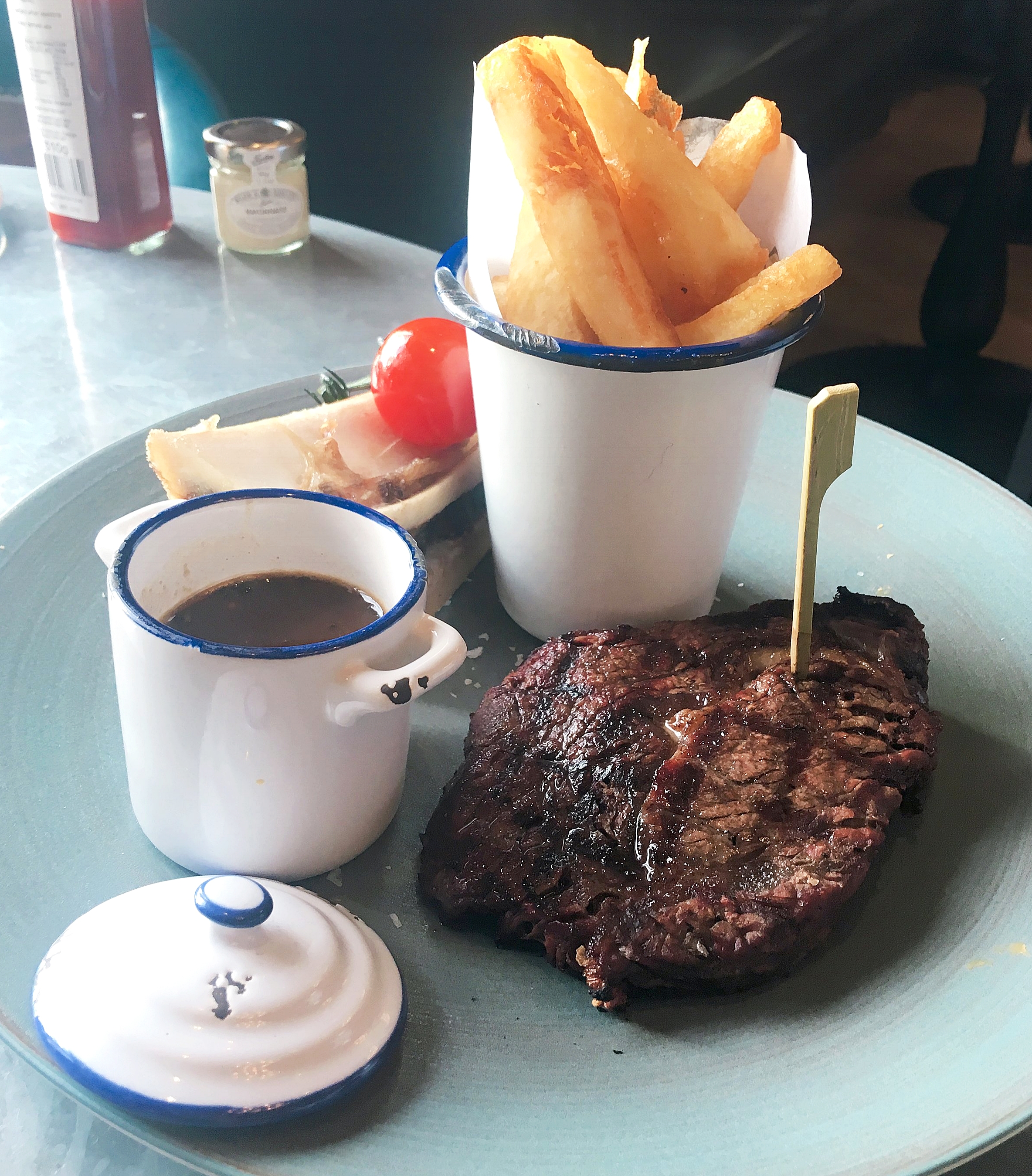 Steak at Gillray's restaurant review London Southbank