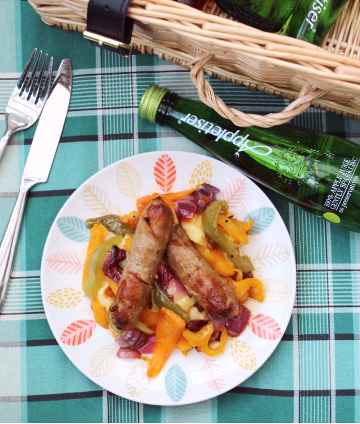 Caribbean spicy sausage recipe