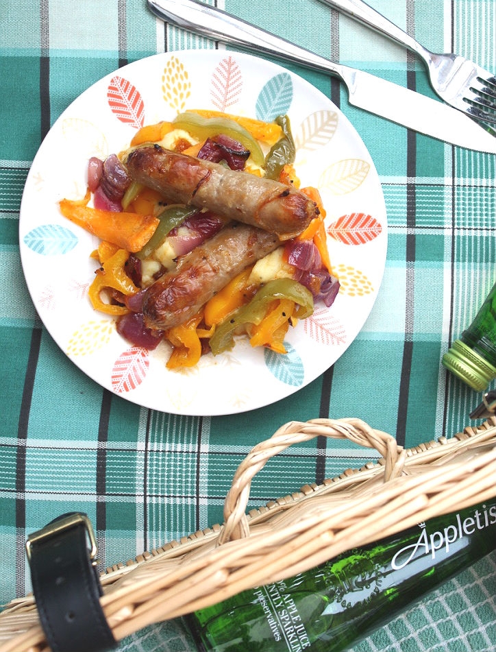 Caribbean spicy sausage recipe