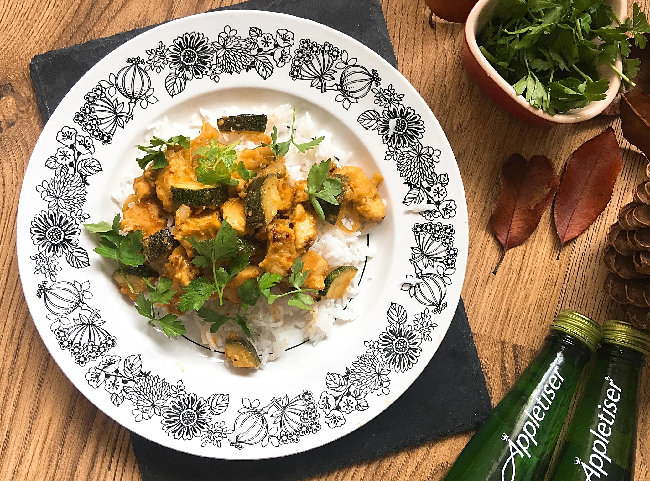 Zanzibar Chicken Curry With Courgette And Rice Autumn Recipe Her Favourite Food Travel