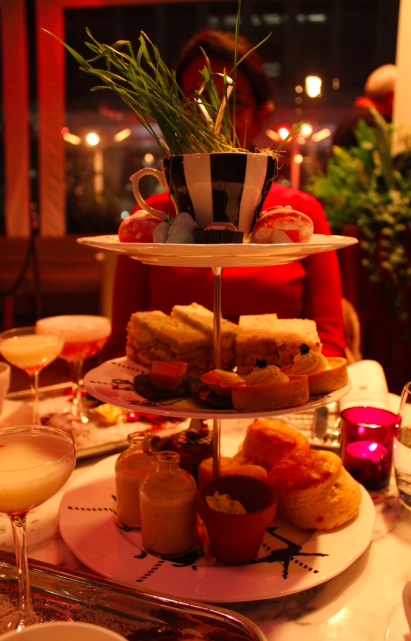 sanderson hotel tipsy evening tea