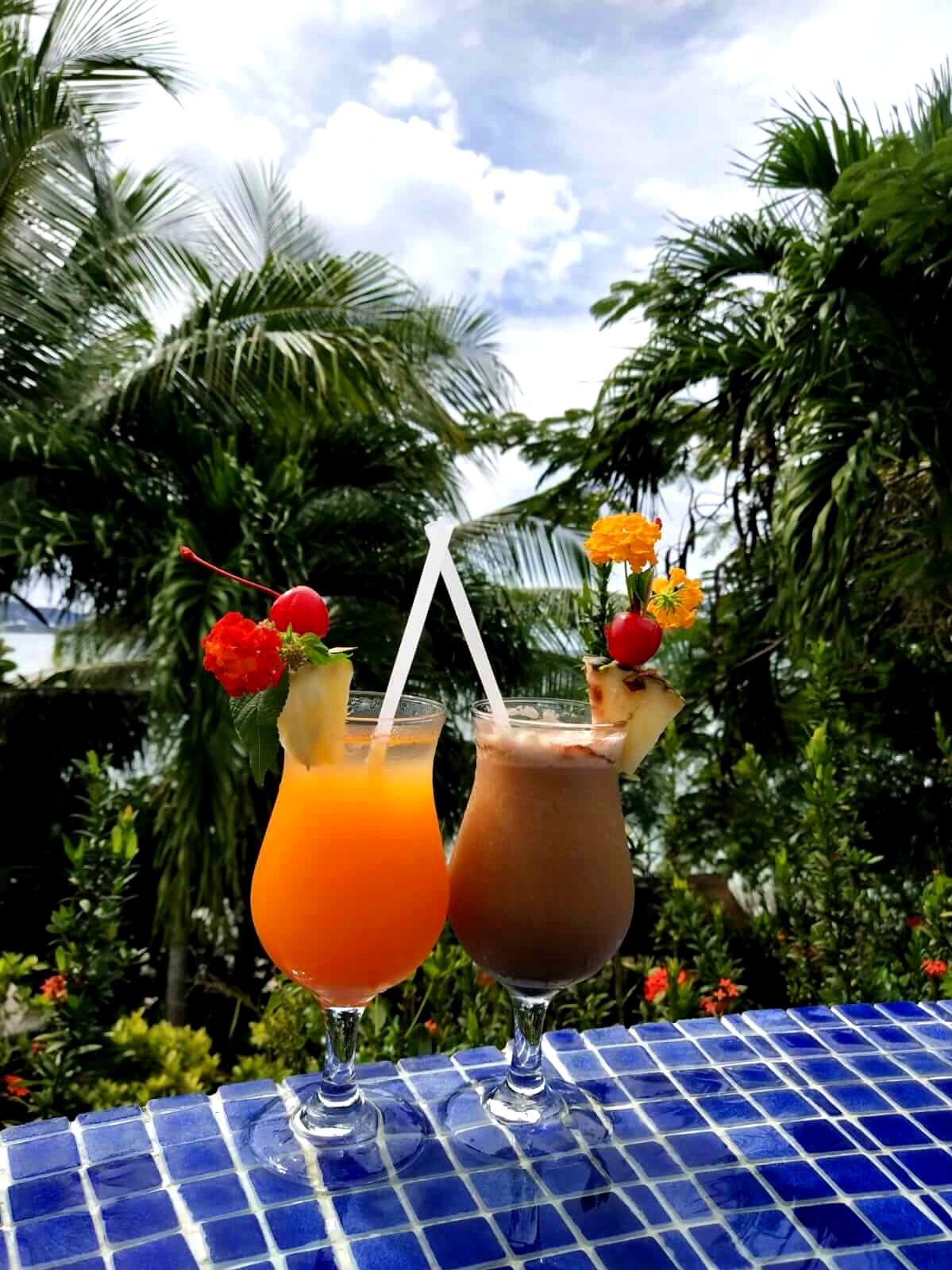 Calabash Cove St Lucia cocktails