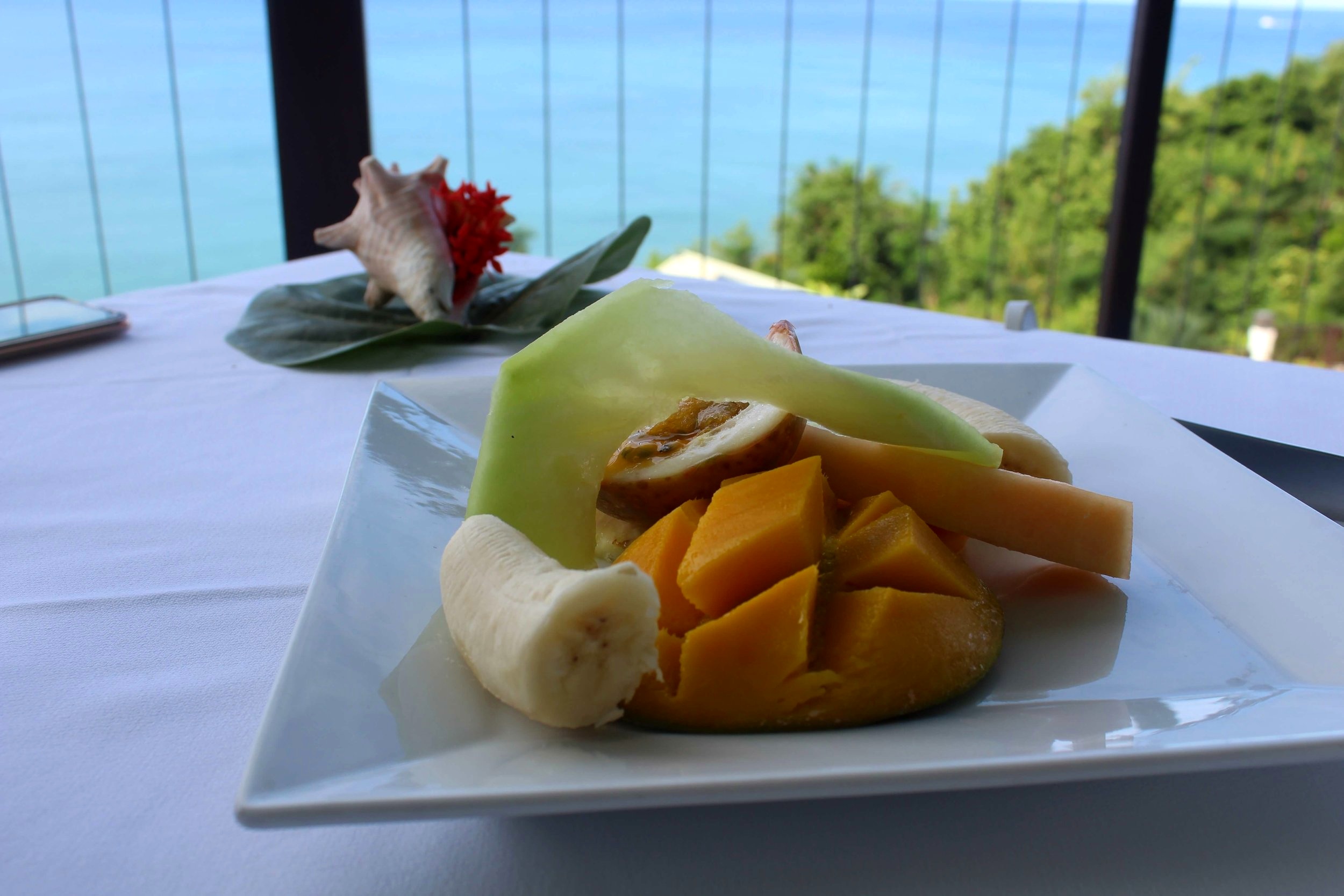 Calabash Cove St Lucia breakfast