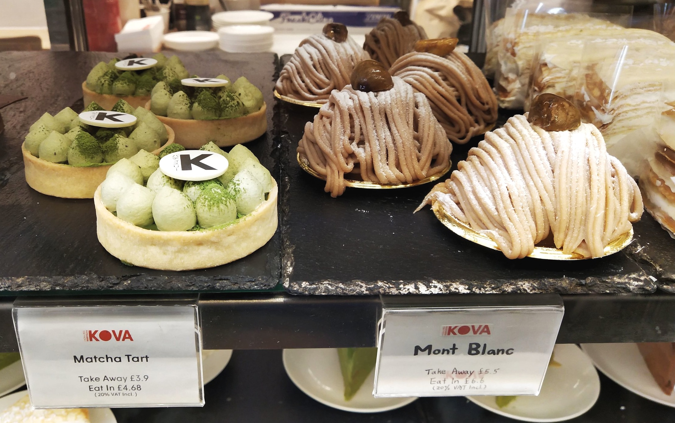 Kova Soho dessert review