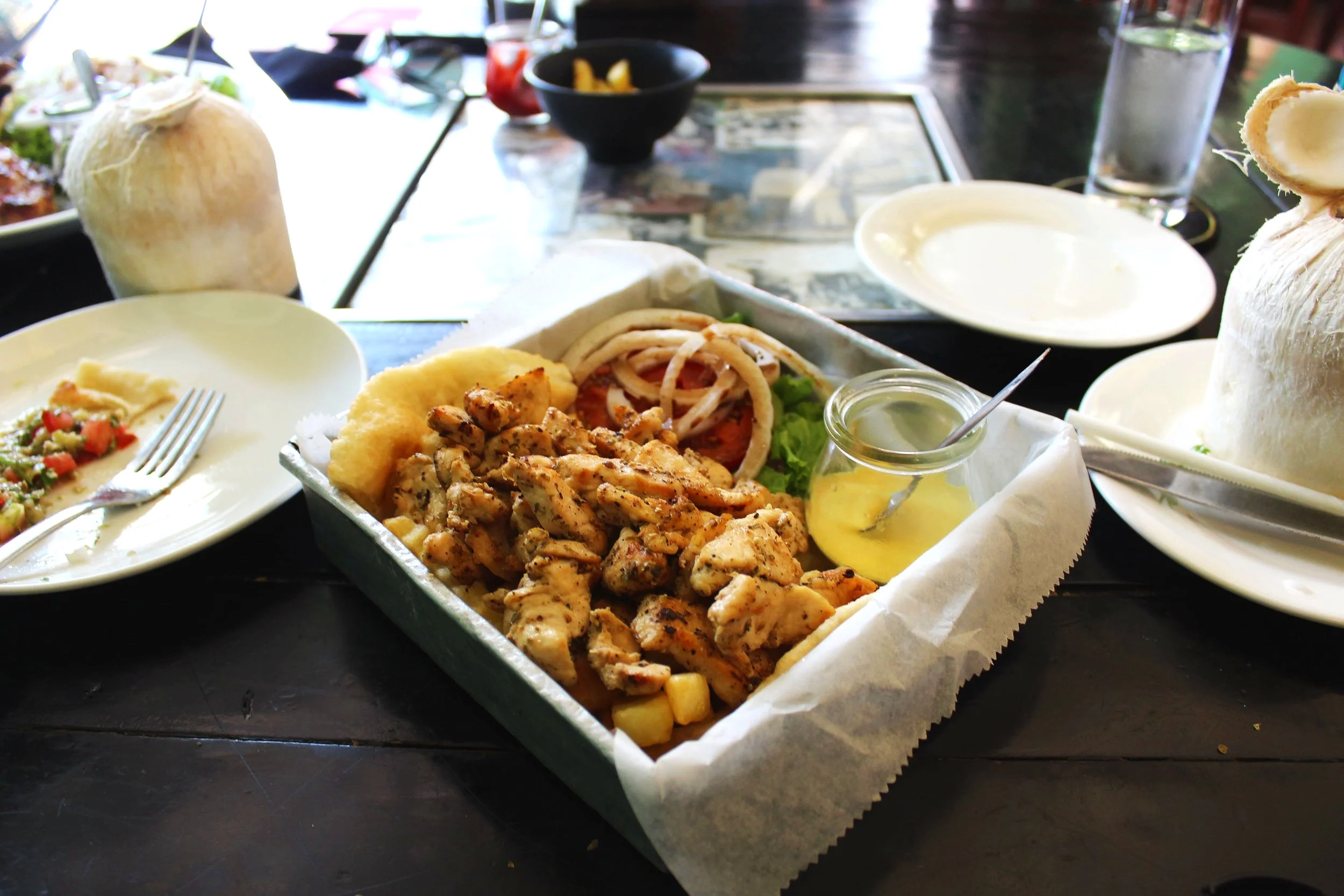 Delicious Chicken Patatogiros