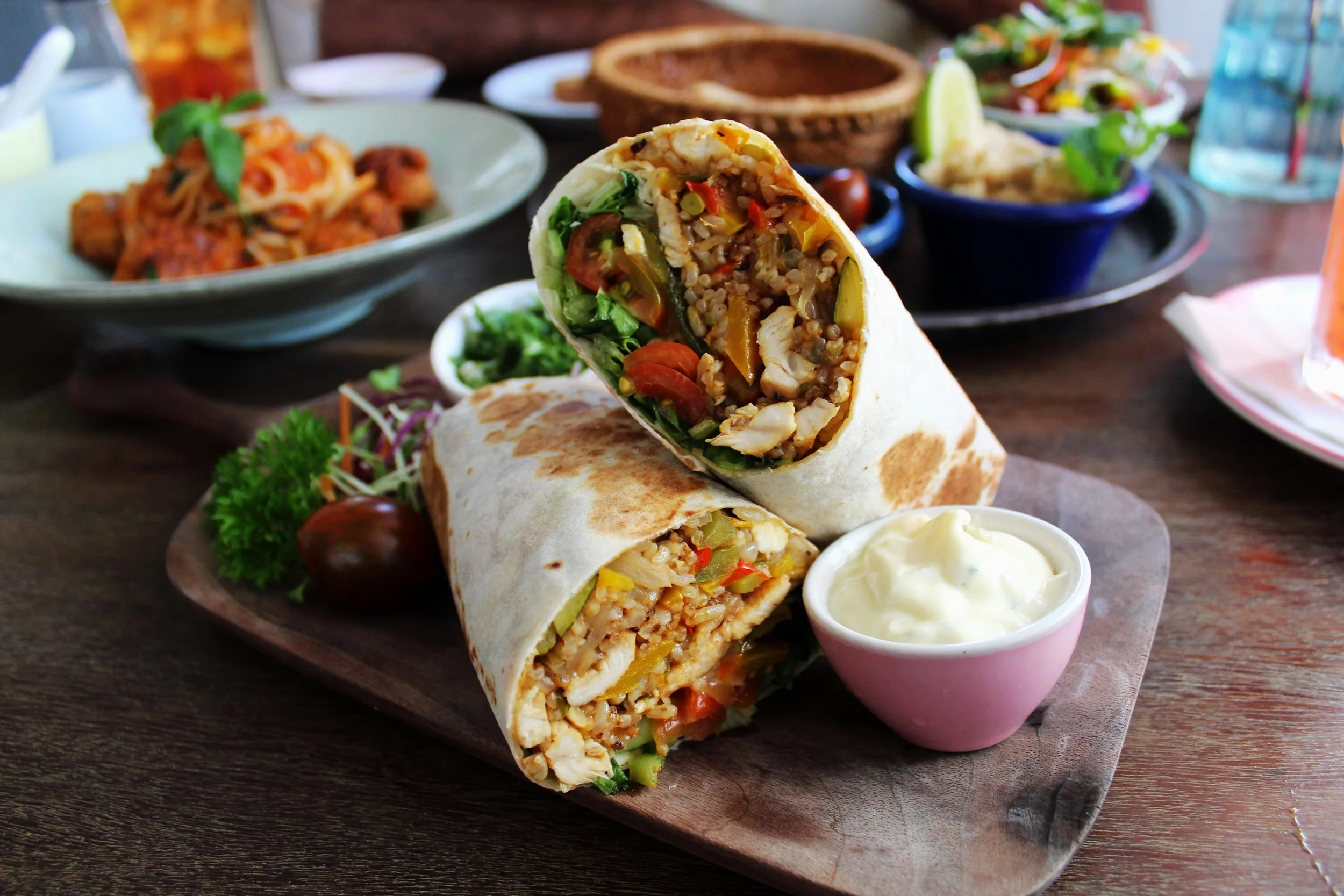 Chicken Burrito