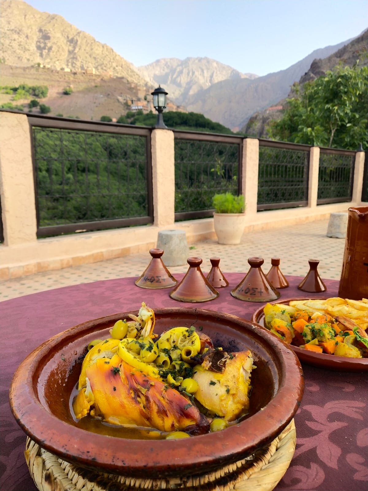 Kasbah du Toubkal - dinner