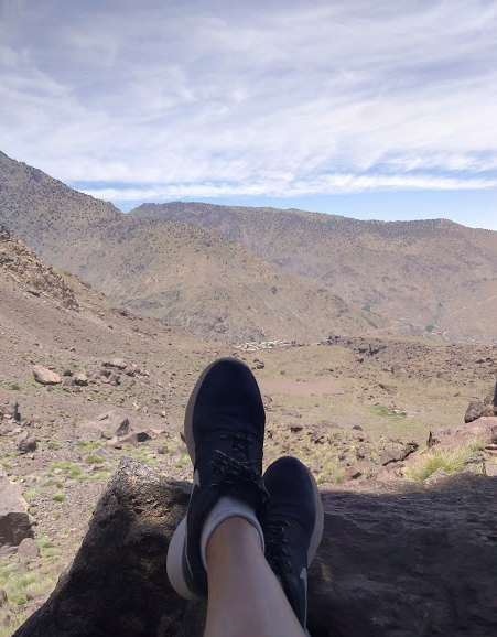 Kasbah du Toubkal mountain picnic