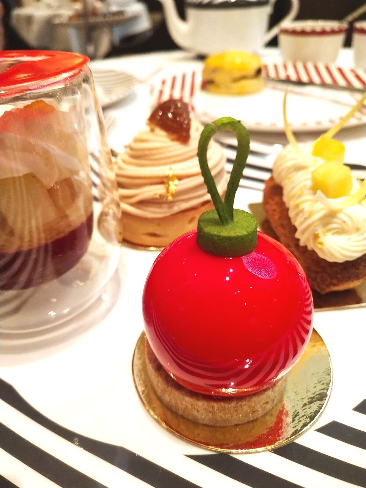 Corinthia Afternoon Tea dessert