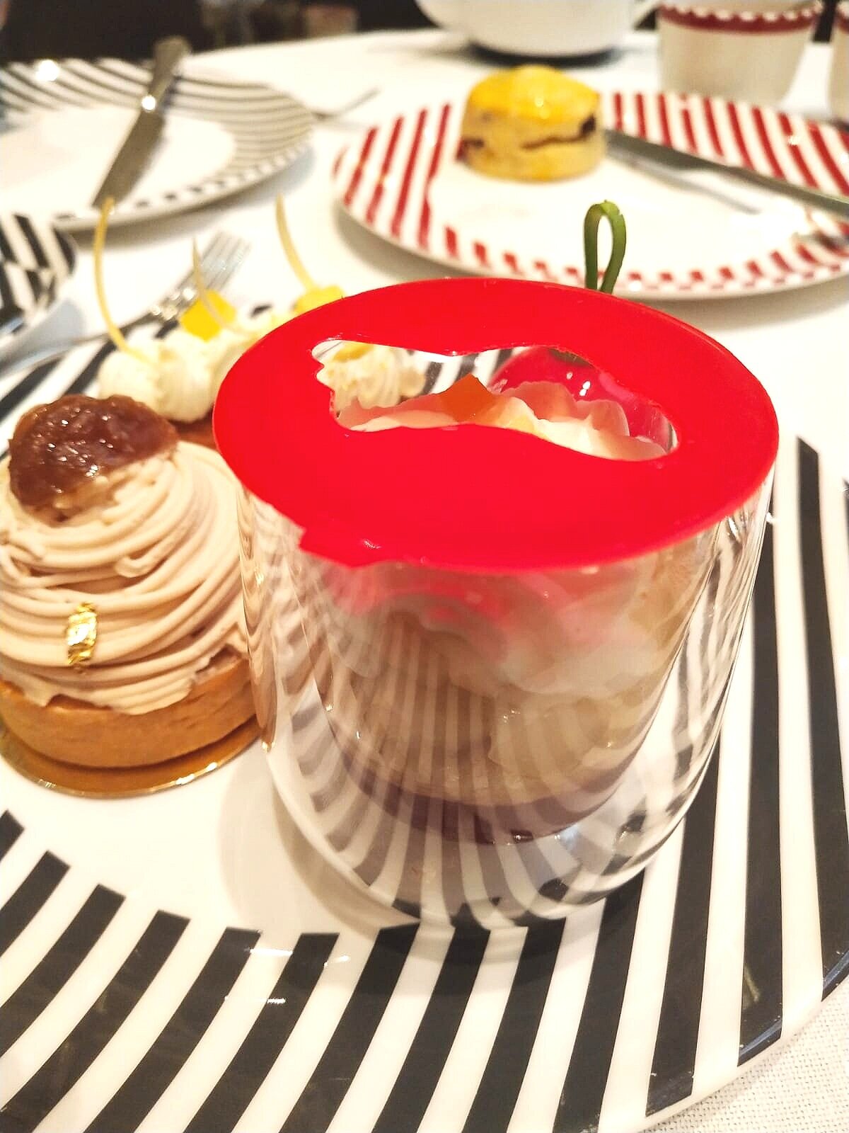 Corinthia Afternoon Tea dessert