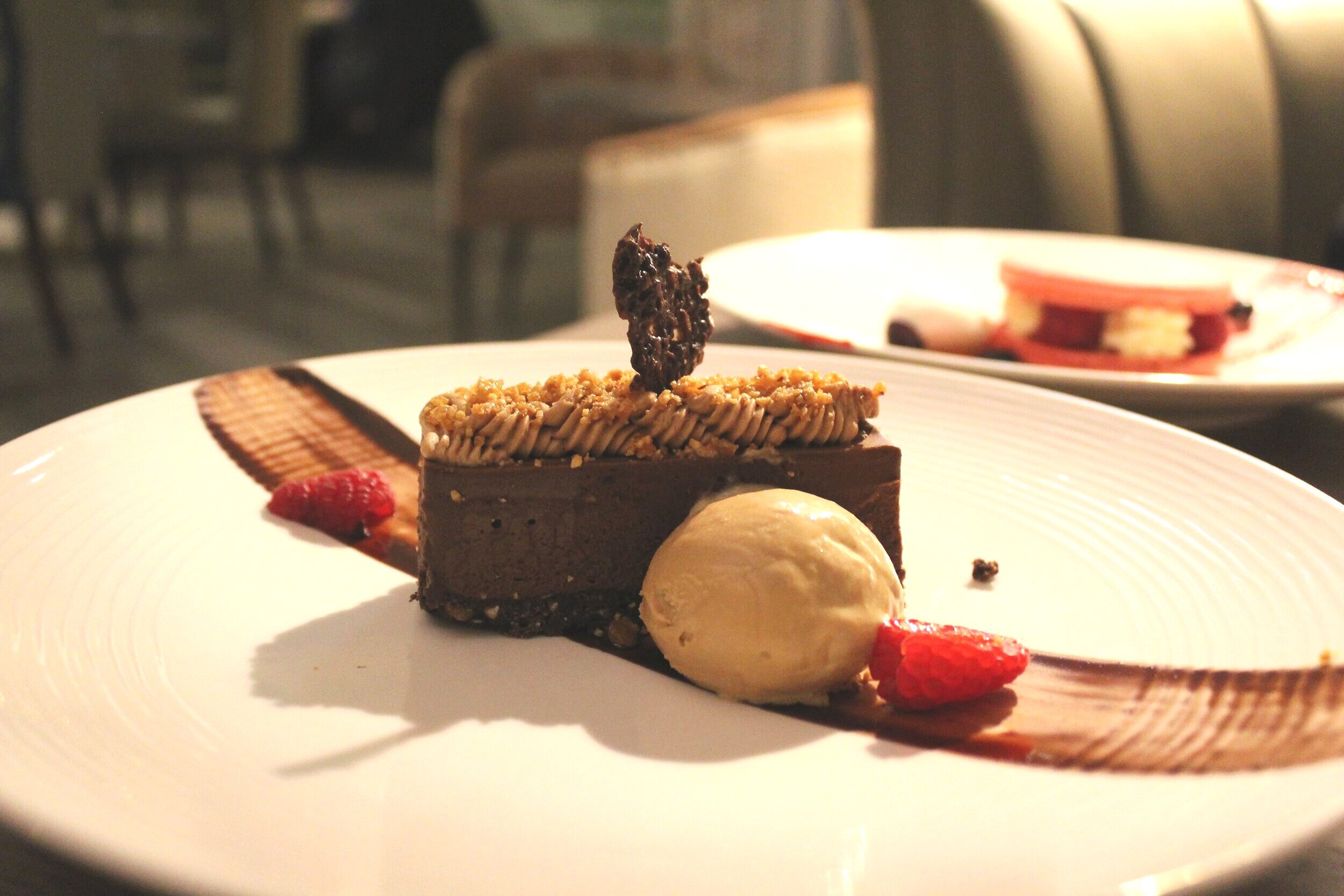 Tewkesbury hotel restaurant dessert