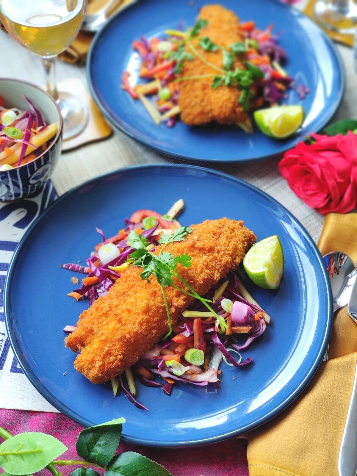 fish and asian slaw recipe