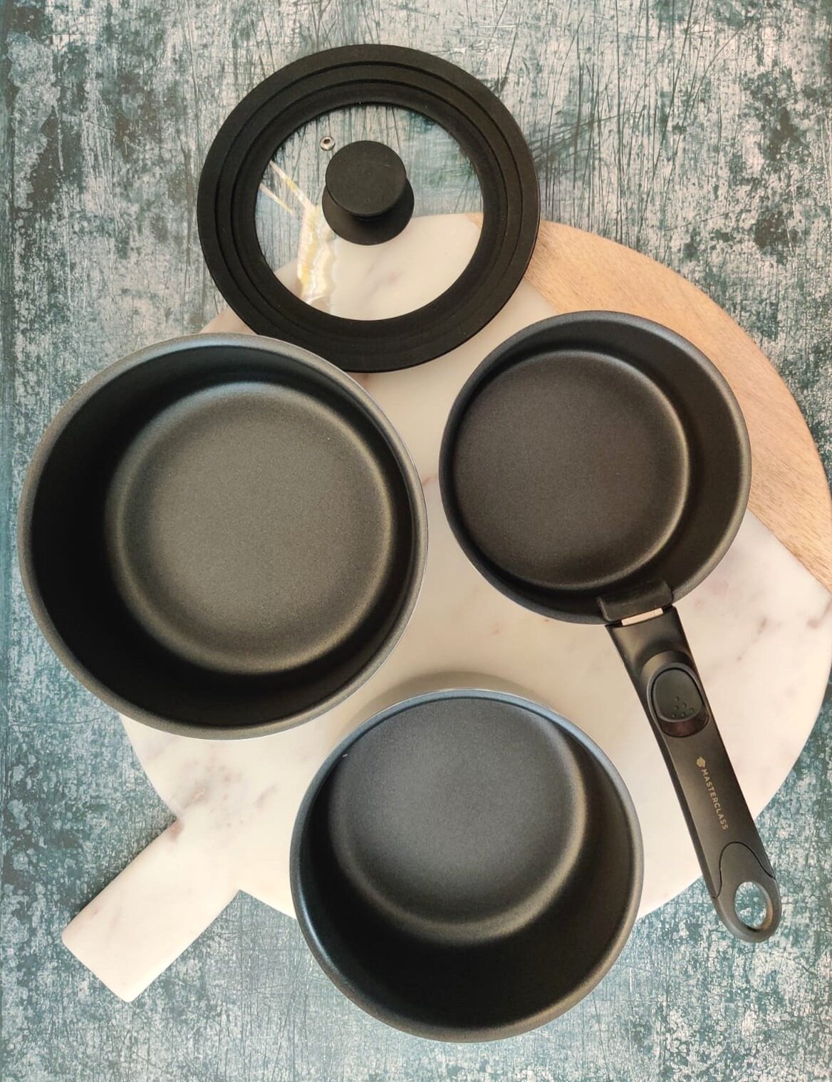 masterclass saucepan set