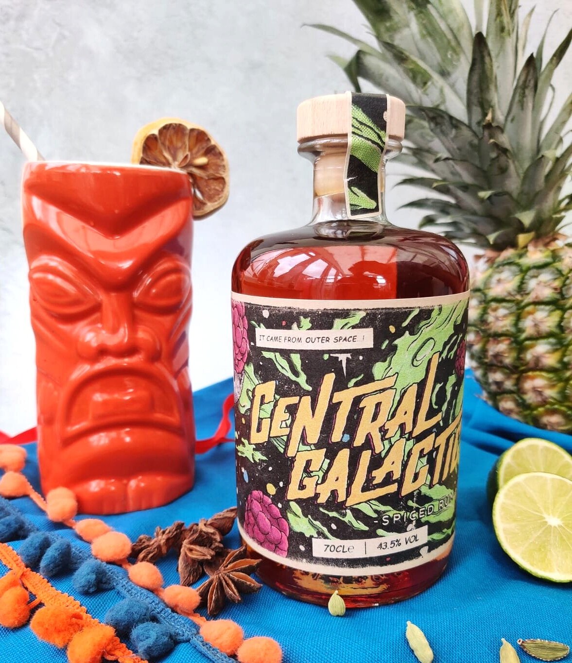 central galactic spiced rum cocktail recipe