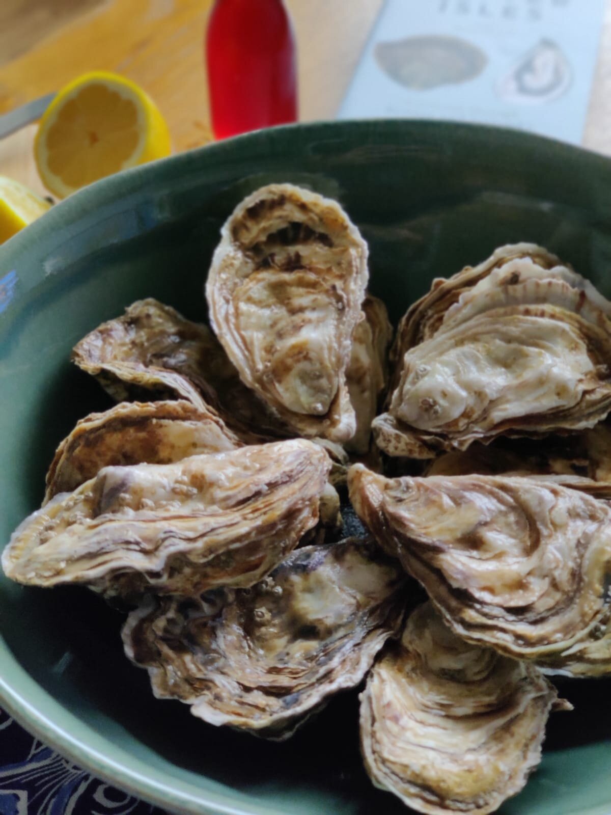 Porlock bay oysters
