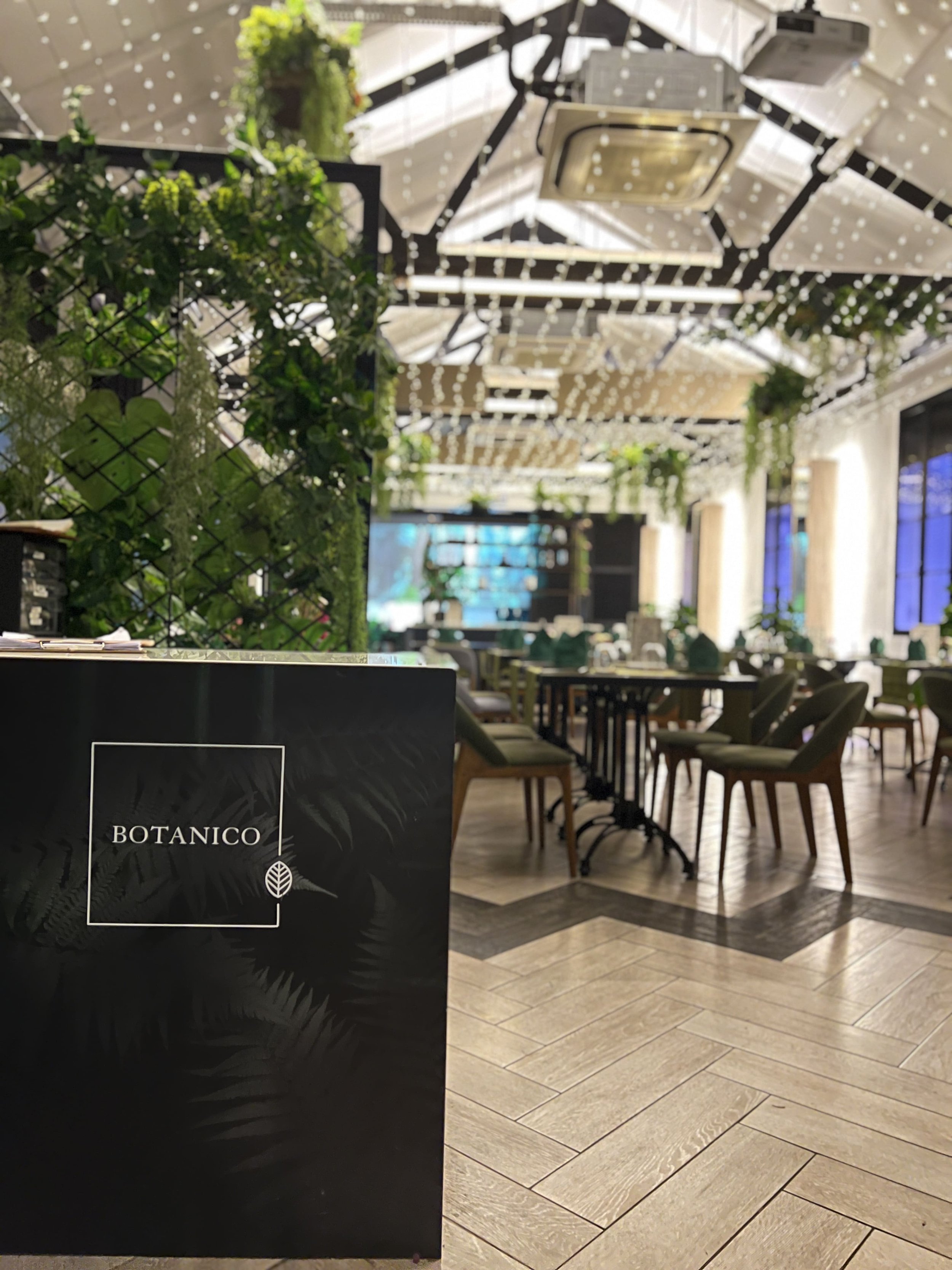 Botanico Restaurant Review