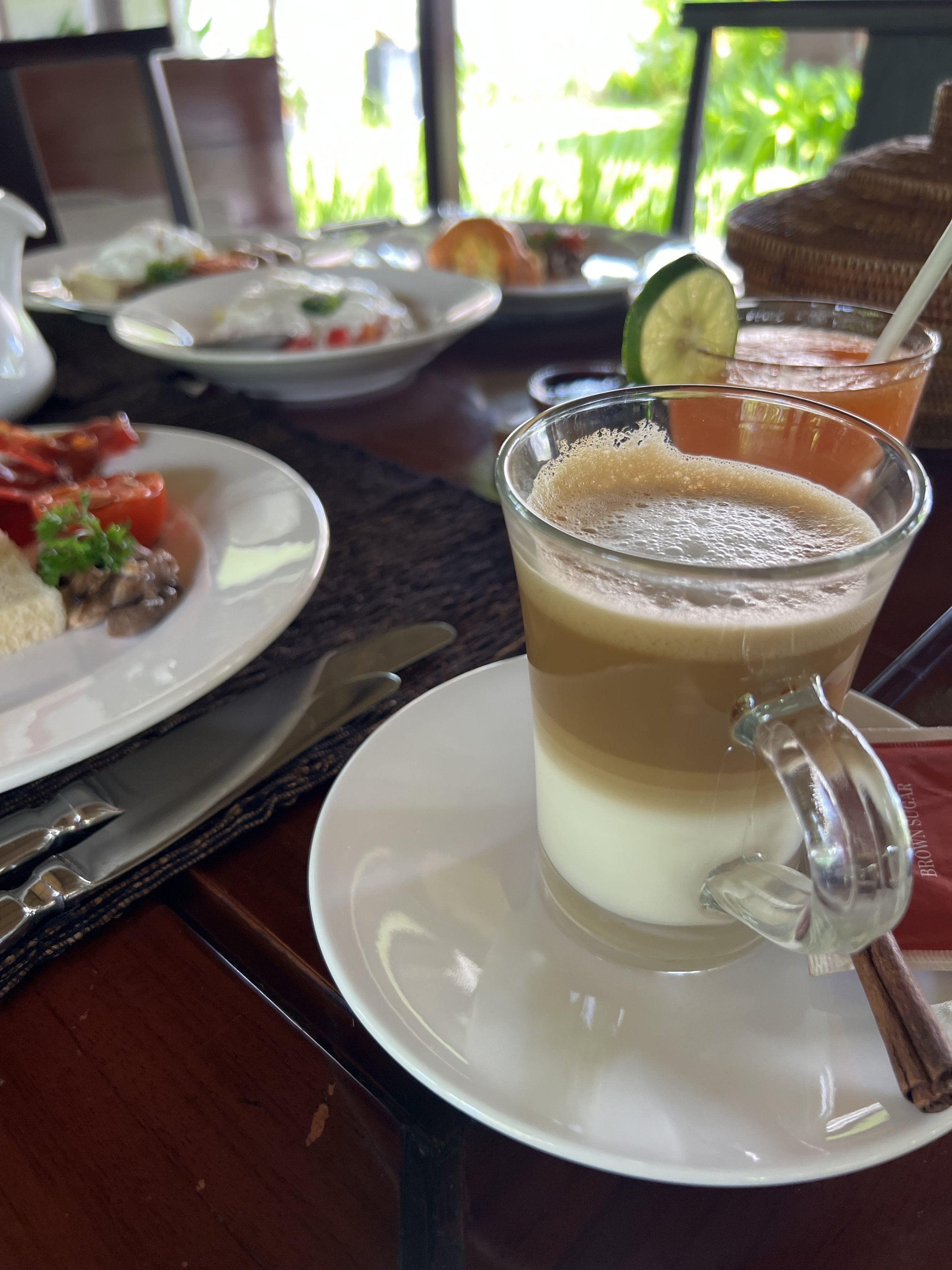 Kayumanis Jimbaran Villa breakfast 