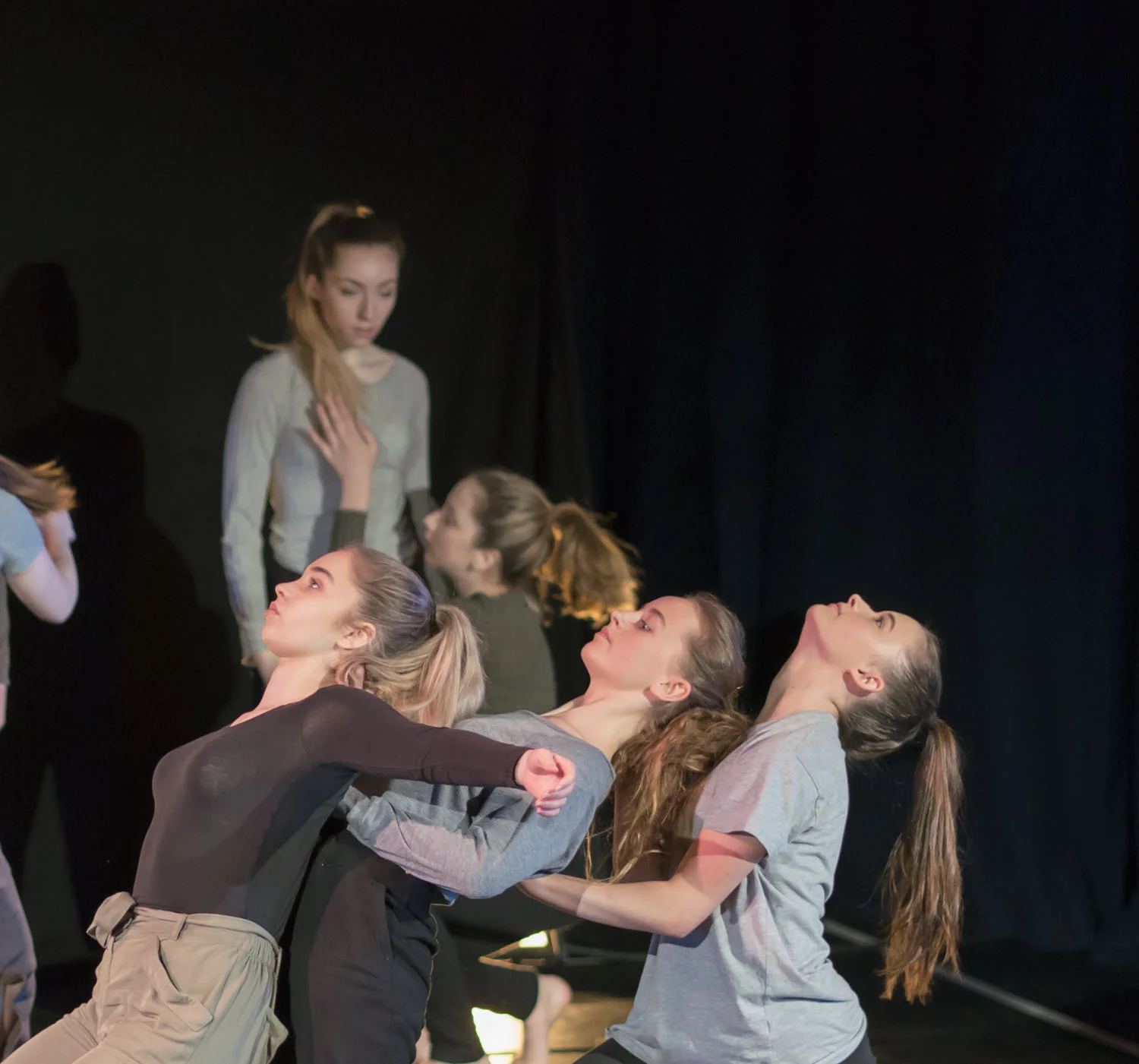 RISE performing a piece choreographed by Silas Grocott-Cain