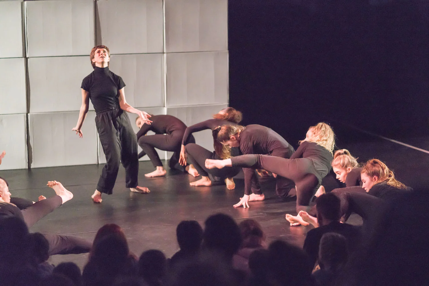 Olive leading the performance of 'Providence'