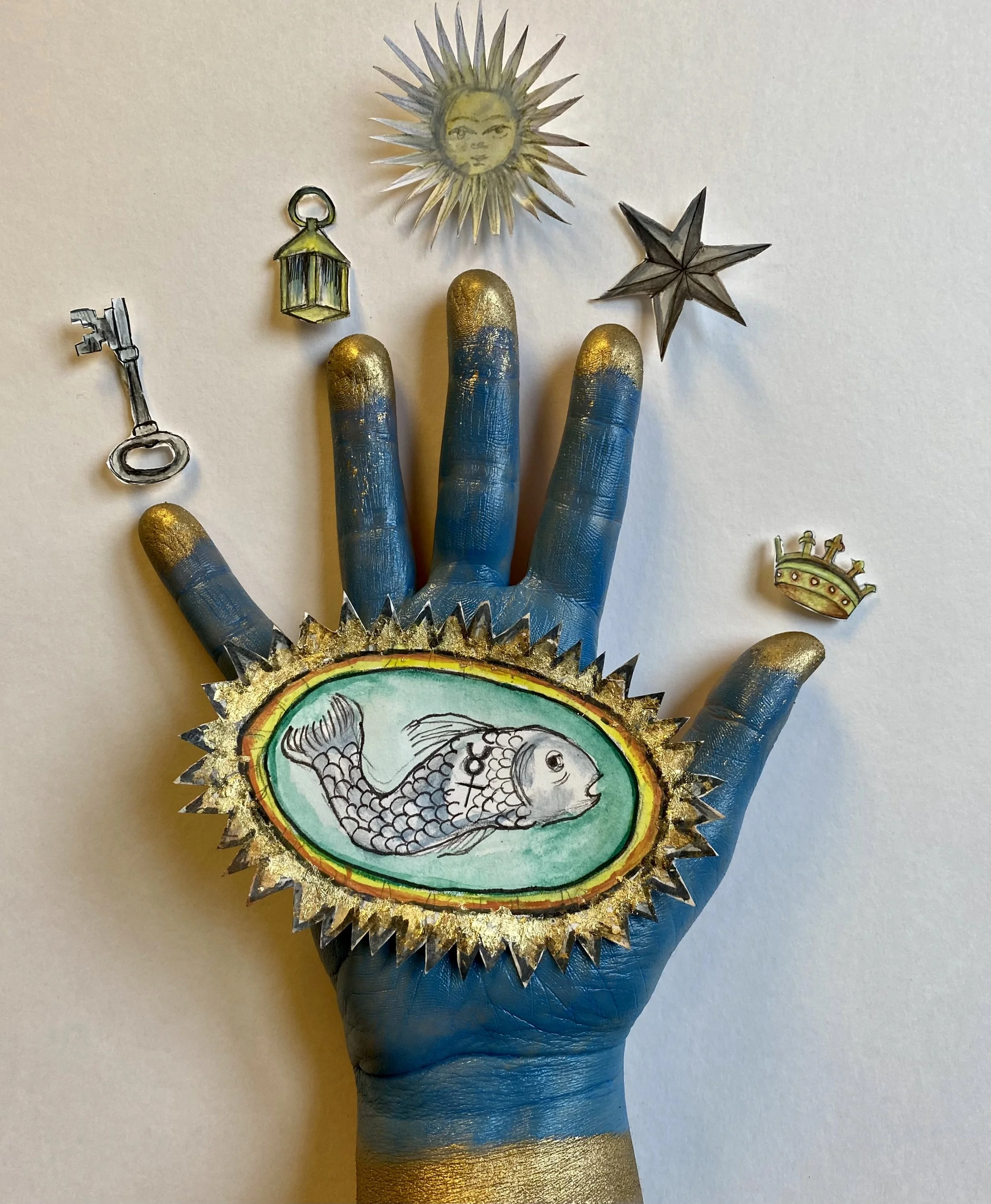 ‘Hand of Mystery’, 2022  (Mixed media photography)