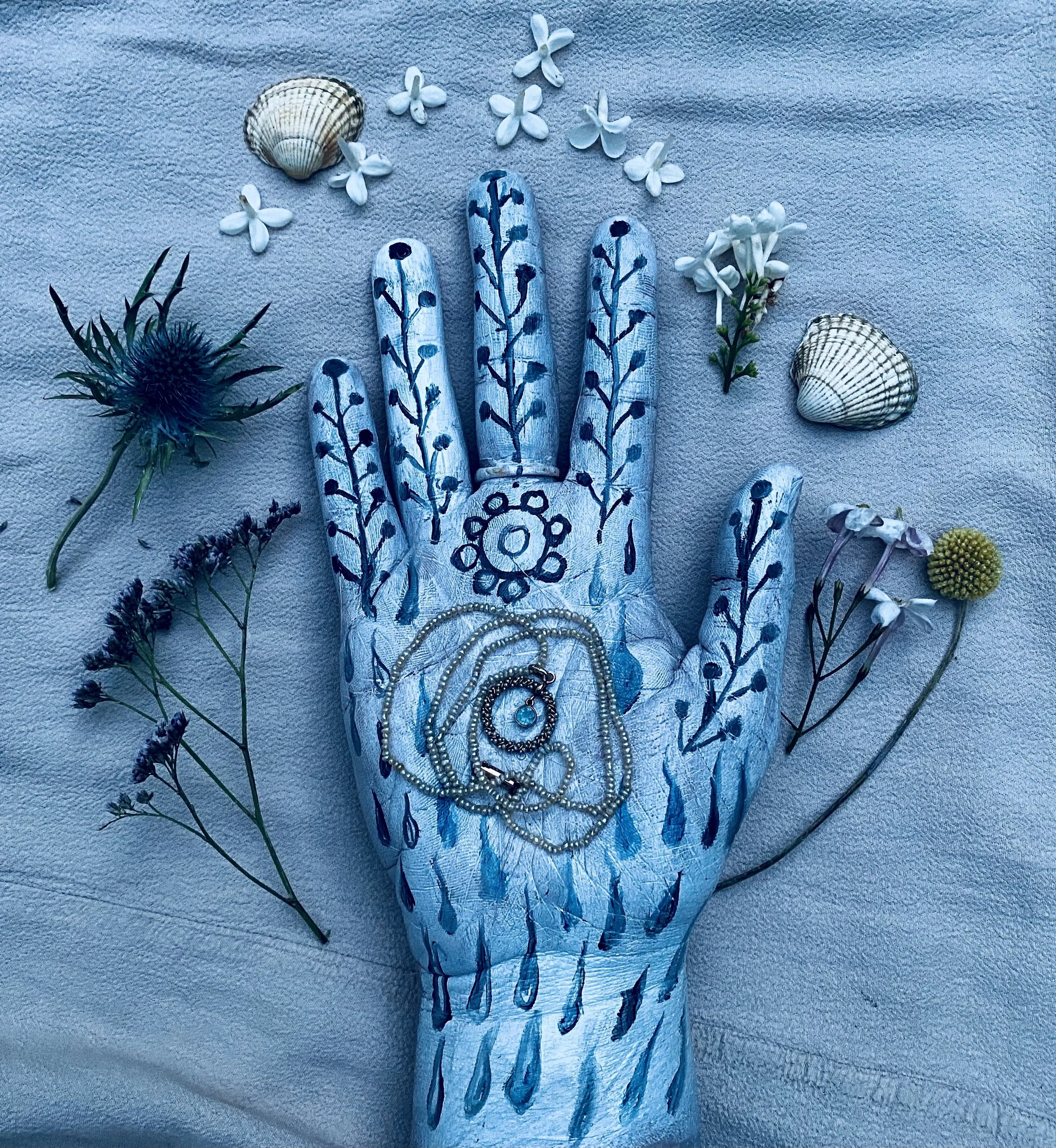 ‘The Alchemy of Grief’, 2022  Mixed media photography