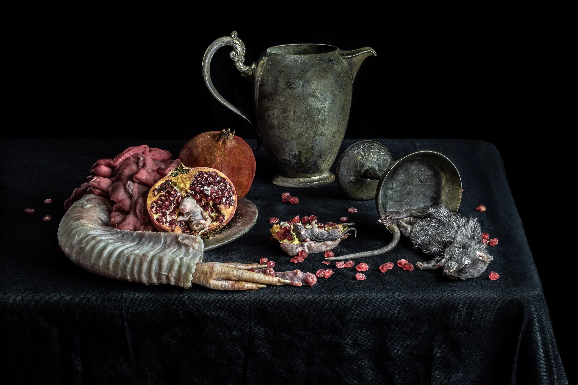Still Life with Pomegranate