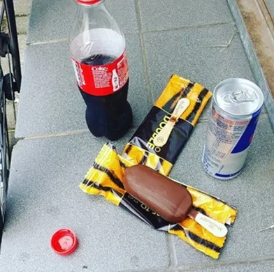 Tom Hudders (#90) stacking his Magnums