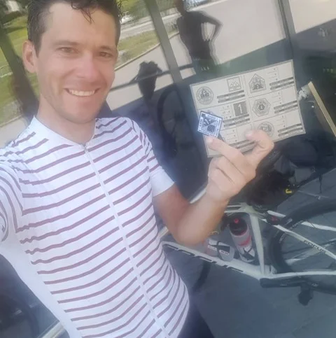 Just reached checkpoint 1 of @thetranscontinental ! Only 3000km to go...
