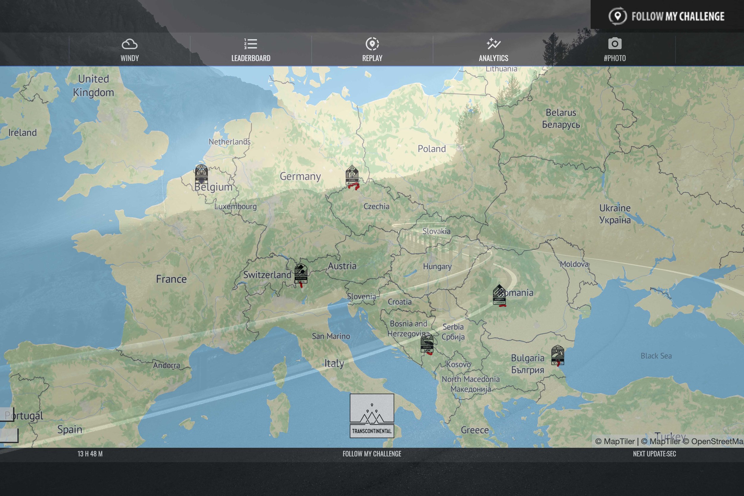 the transcontinental race