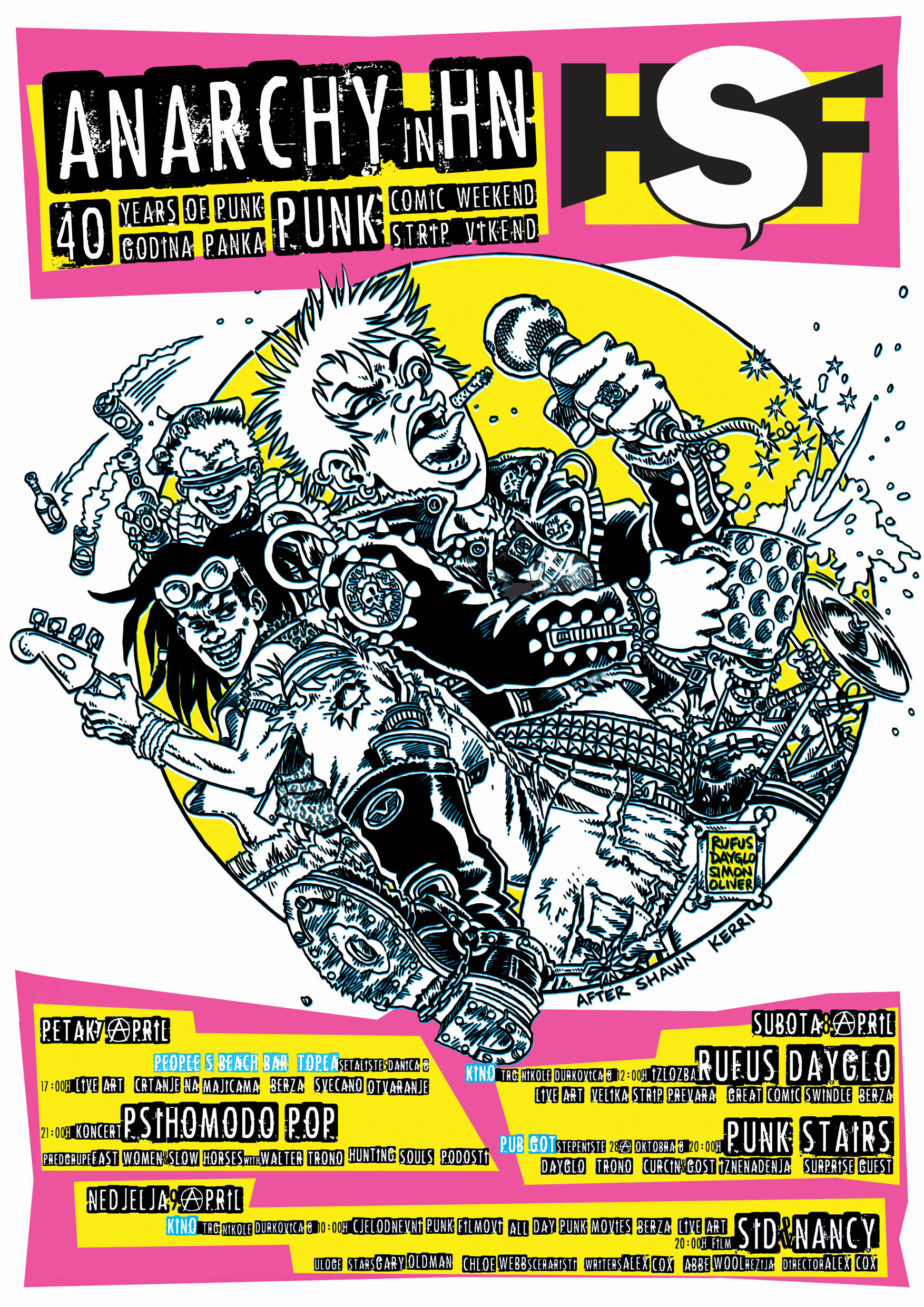 HCF Herceg Novi Comics Festival Punk Rock Special!