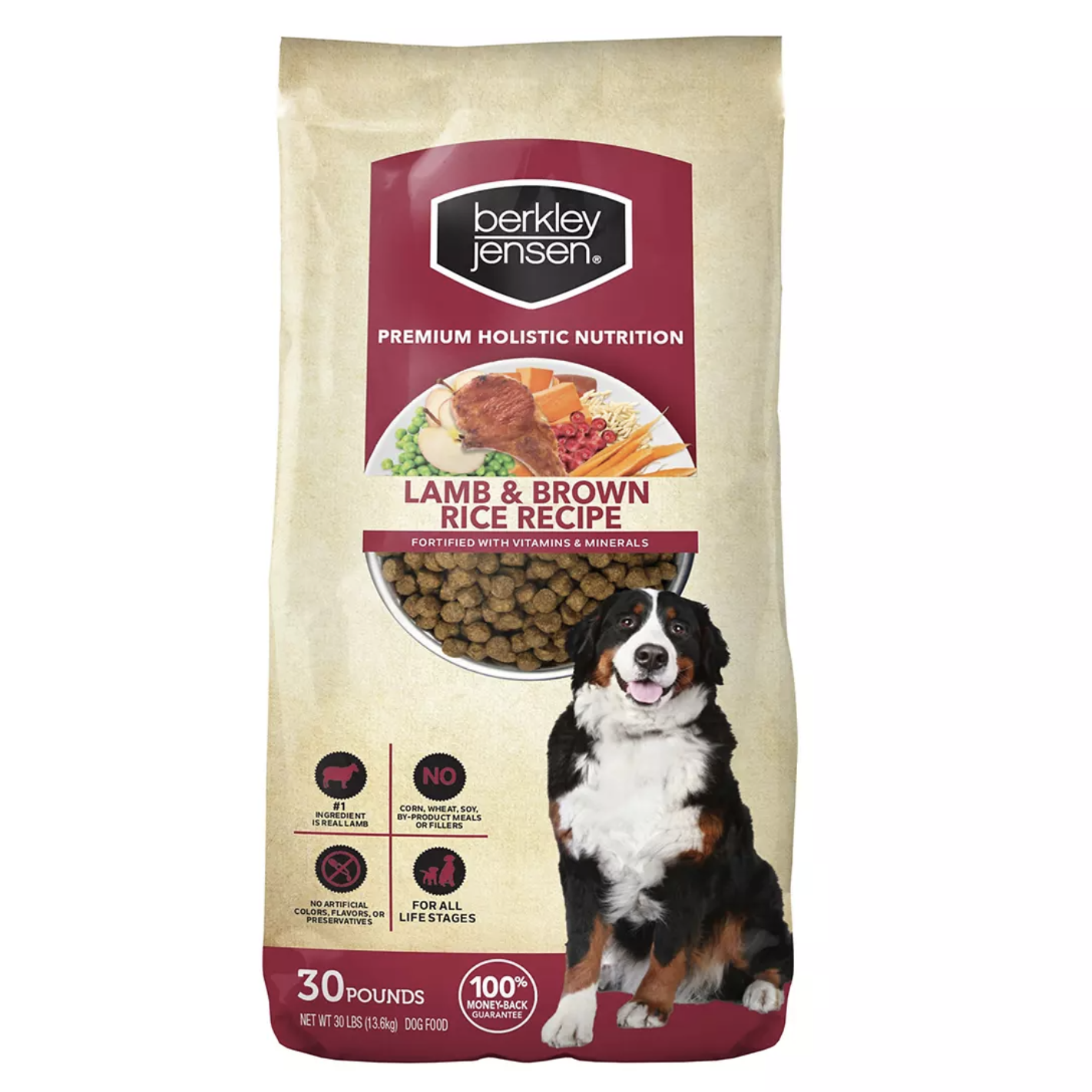 Berkley Jensen Premium Holistic Nutrition Dog Food (BJ's Wholesale Club)